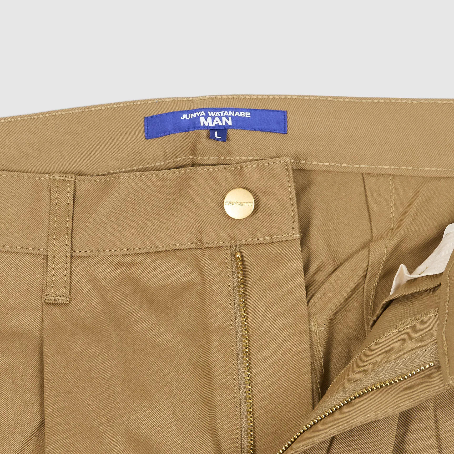 Junya Watanabe MAN x Carhartt Wide Fitted Chino Work Pants sold by DeeCee style product image thumbnail 5