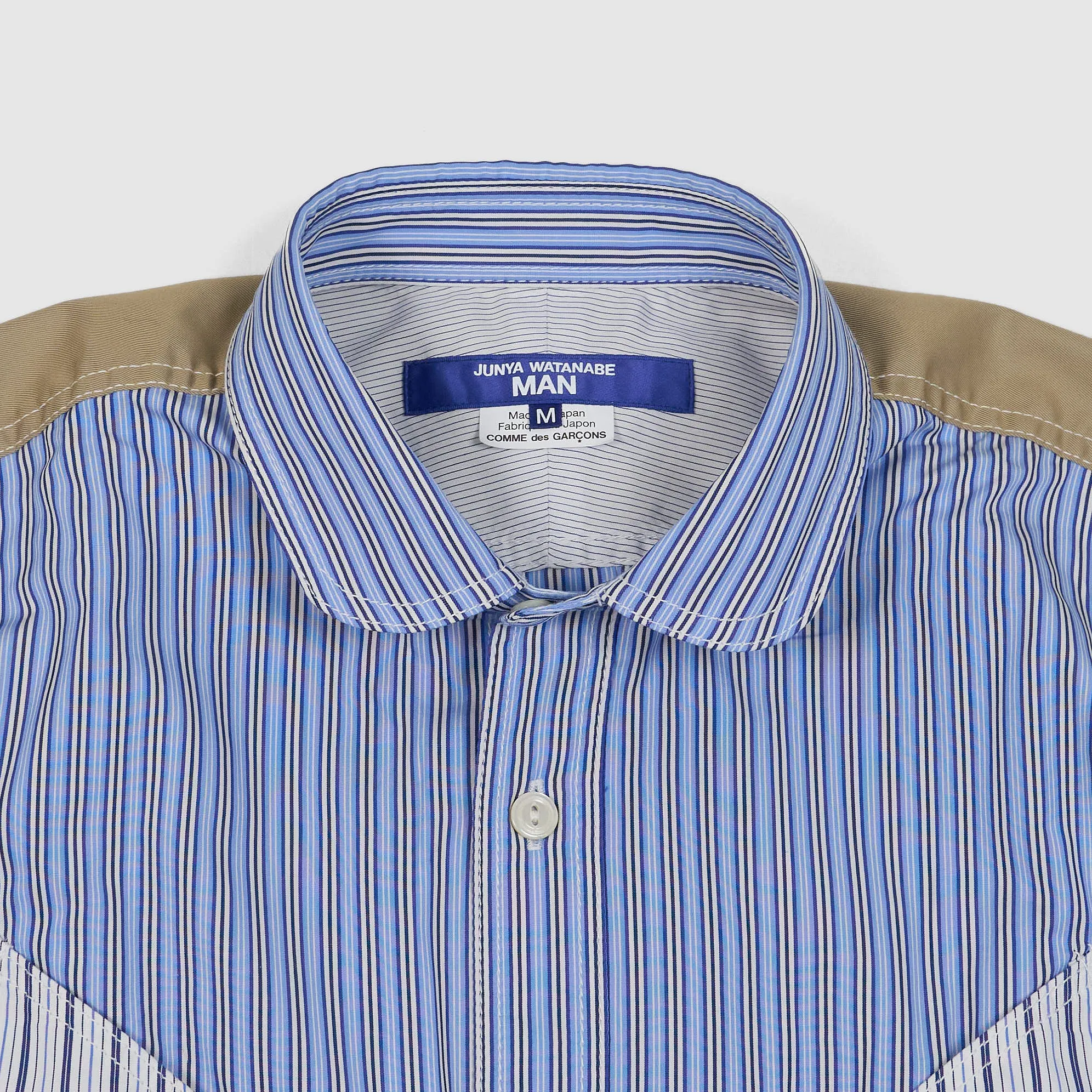 Junya Watanabe MAN Patchwork Front Pockets Over Shirt sold by DeeCee style product image thumbnail 3