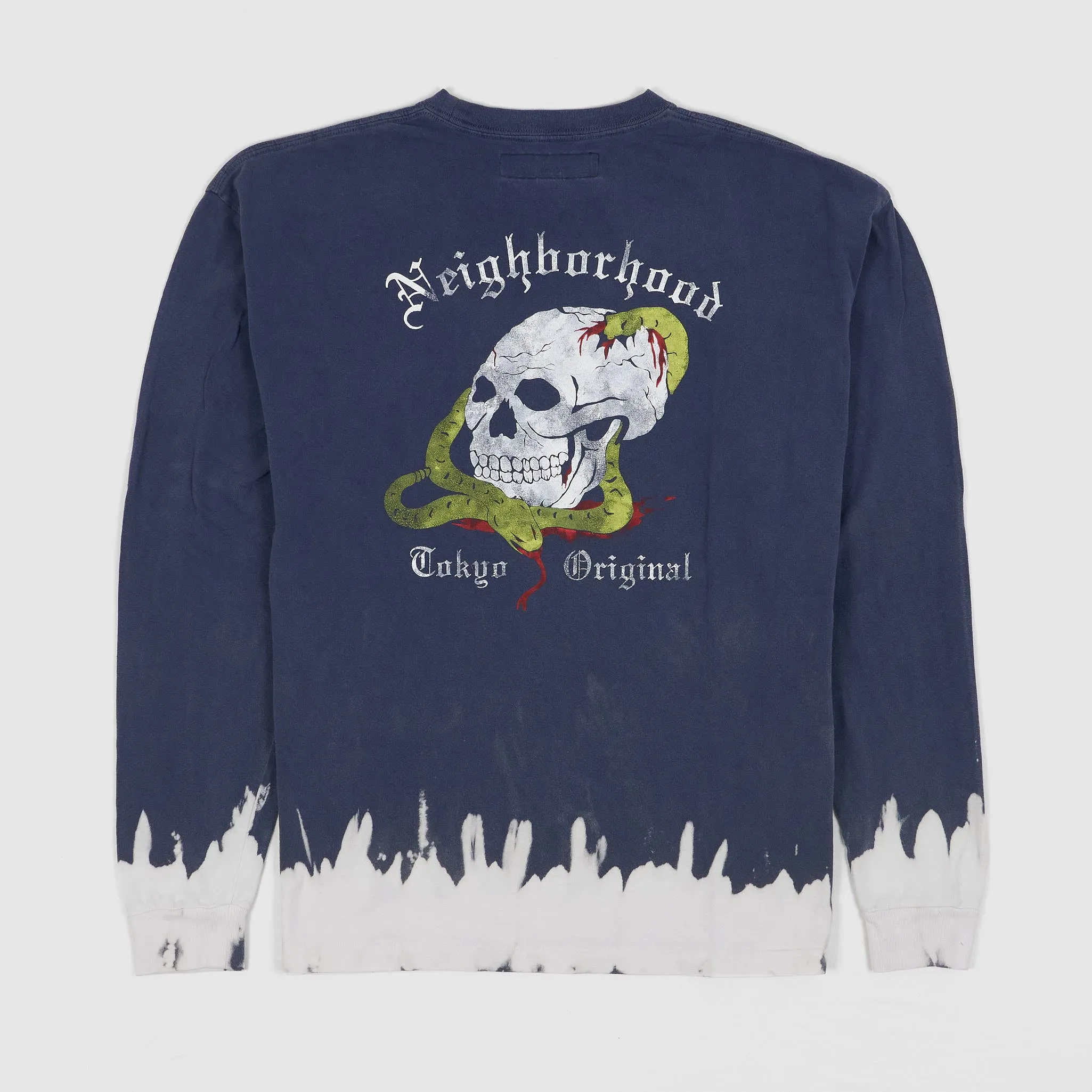 Neighborhood Savage Skull Long Sleeve Crew Neck T-Shirt sold by DeeCee style product image thumbnail 2