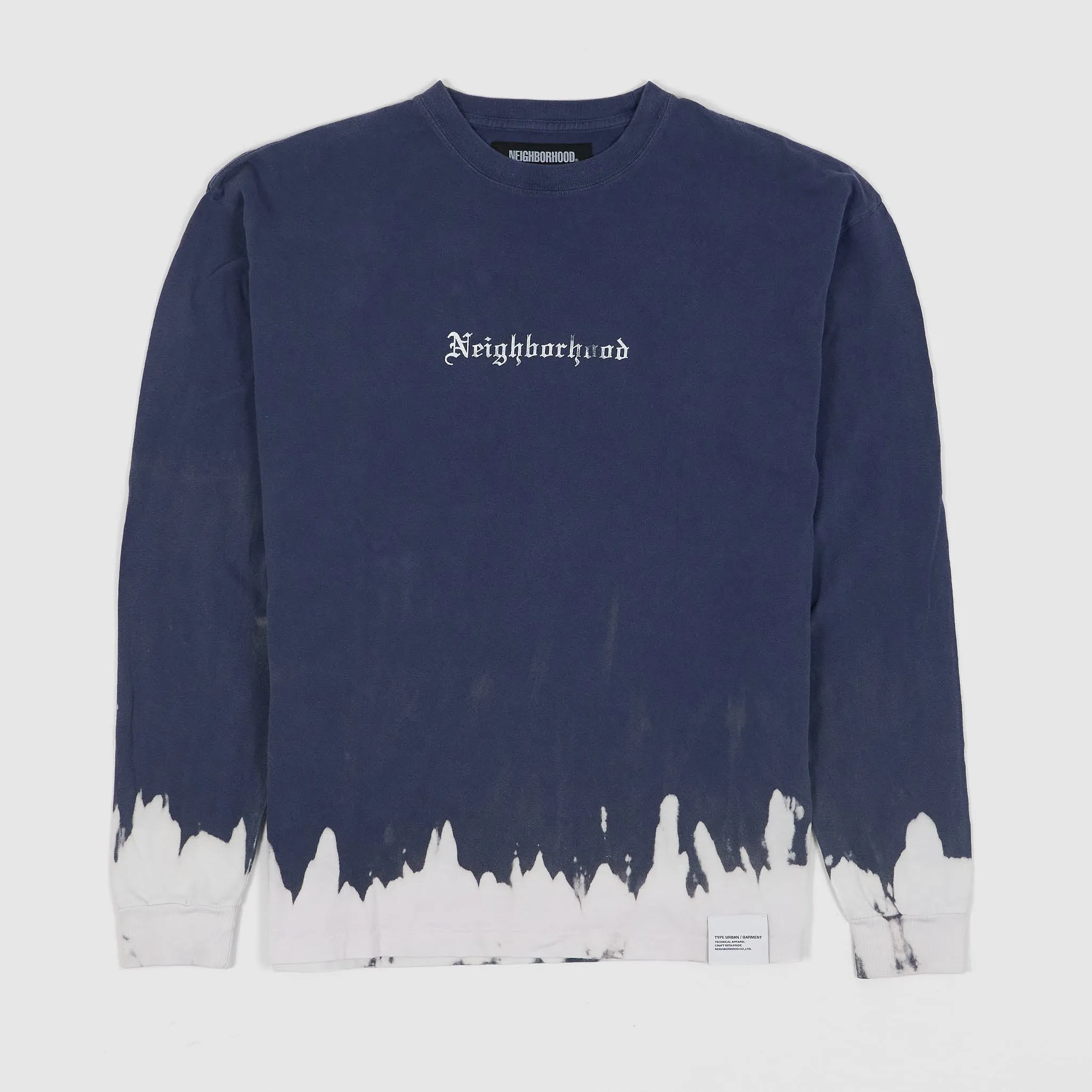 Neighborhood Savage Skull Long Sleeve Crew Neck T-Shirt sold by DeeCee style