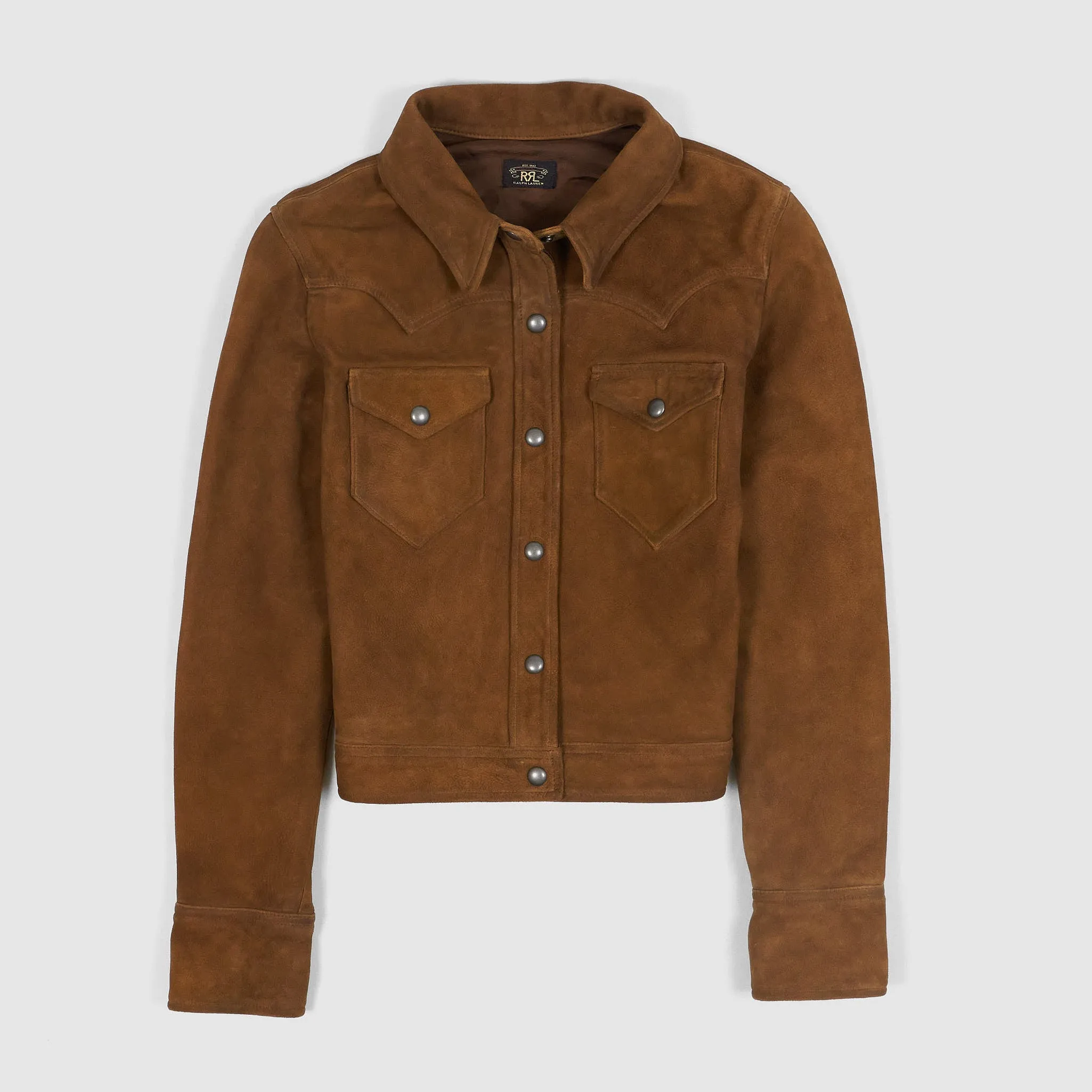 Double RL Ladies Unlined Leather Jacket sold by DeeCee style