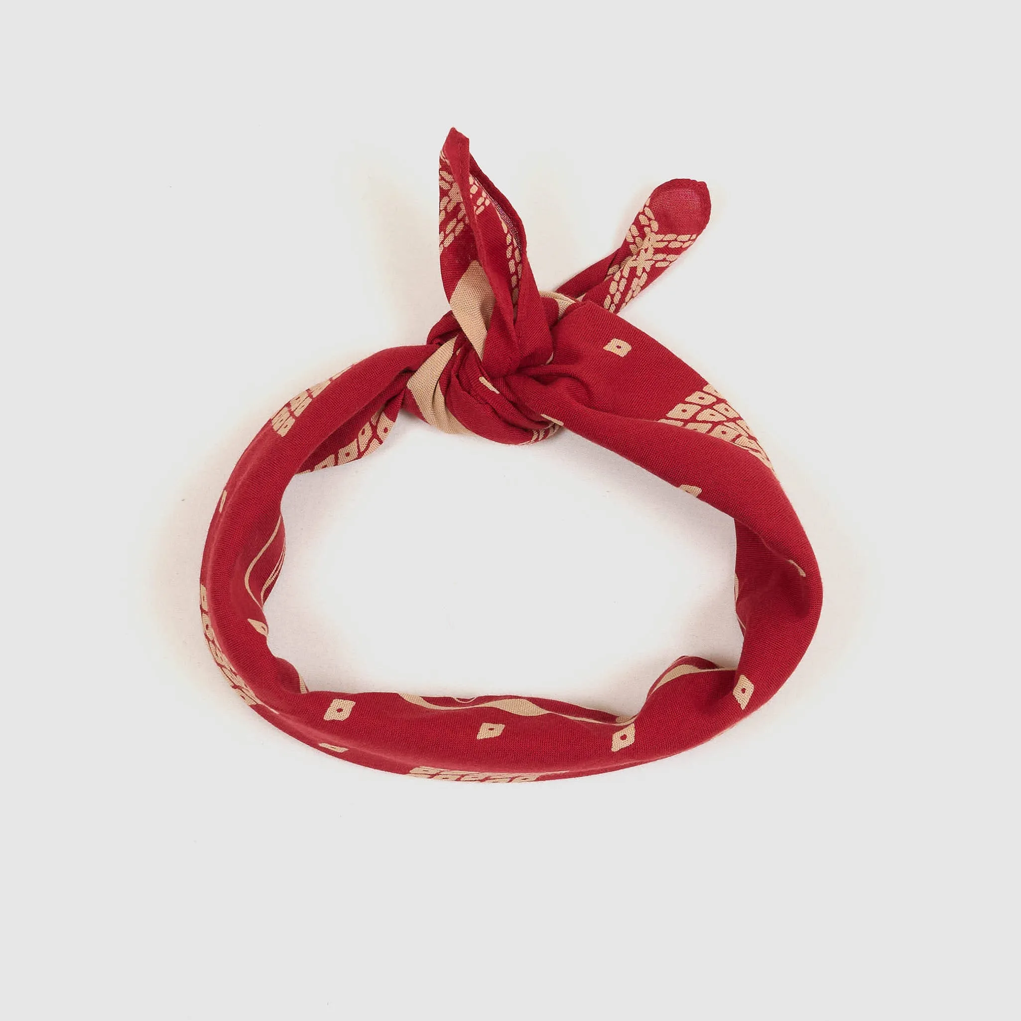 Double RL Red Cotton Bandana sold by DeeCee style product image thumbnail 5