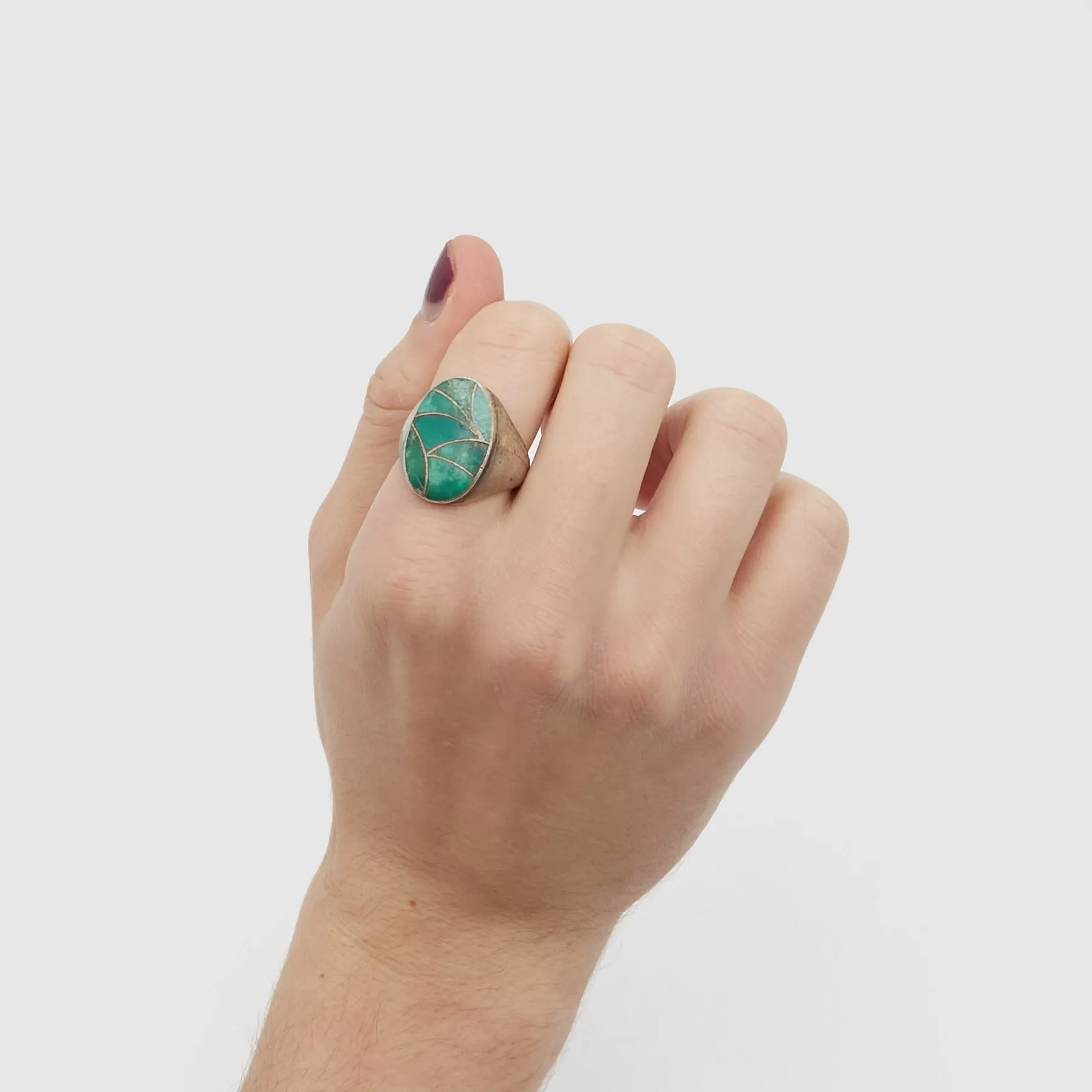 Vintage Jewelry Turquoise Ring sold by DeeCee style product image thumbnail 4