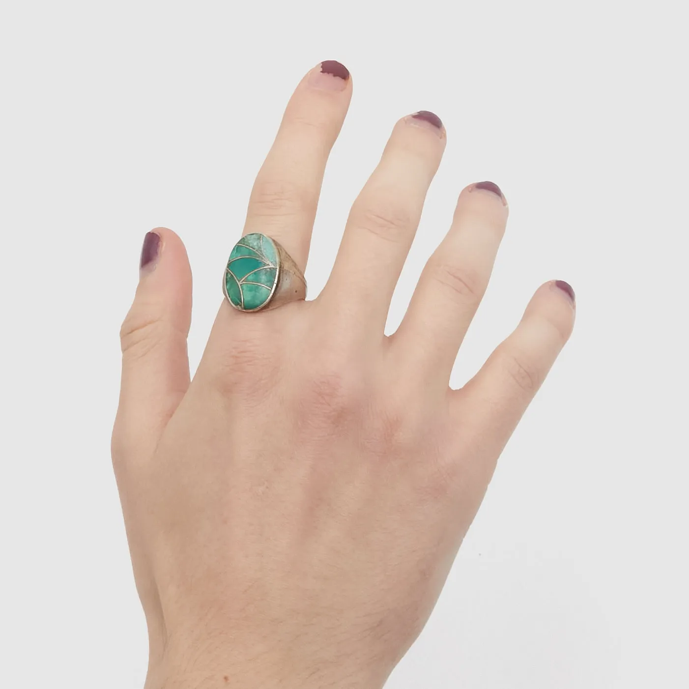 Vintage Jewelry Turquoise Ring sold by DeeCee style product image thumbnail 3