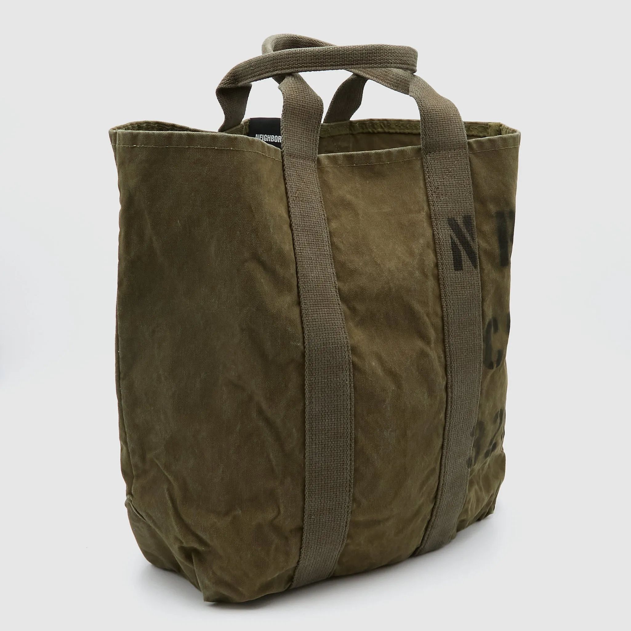 Neighborhood Woven Canvas Tote Bag sold by DeeCee style product image thumbnail 5