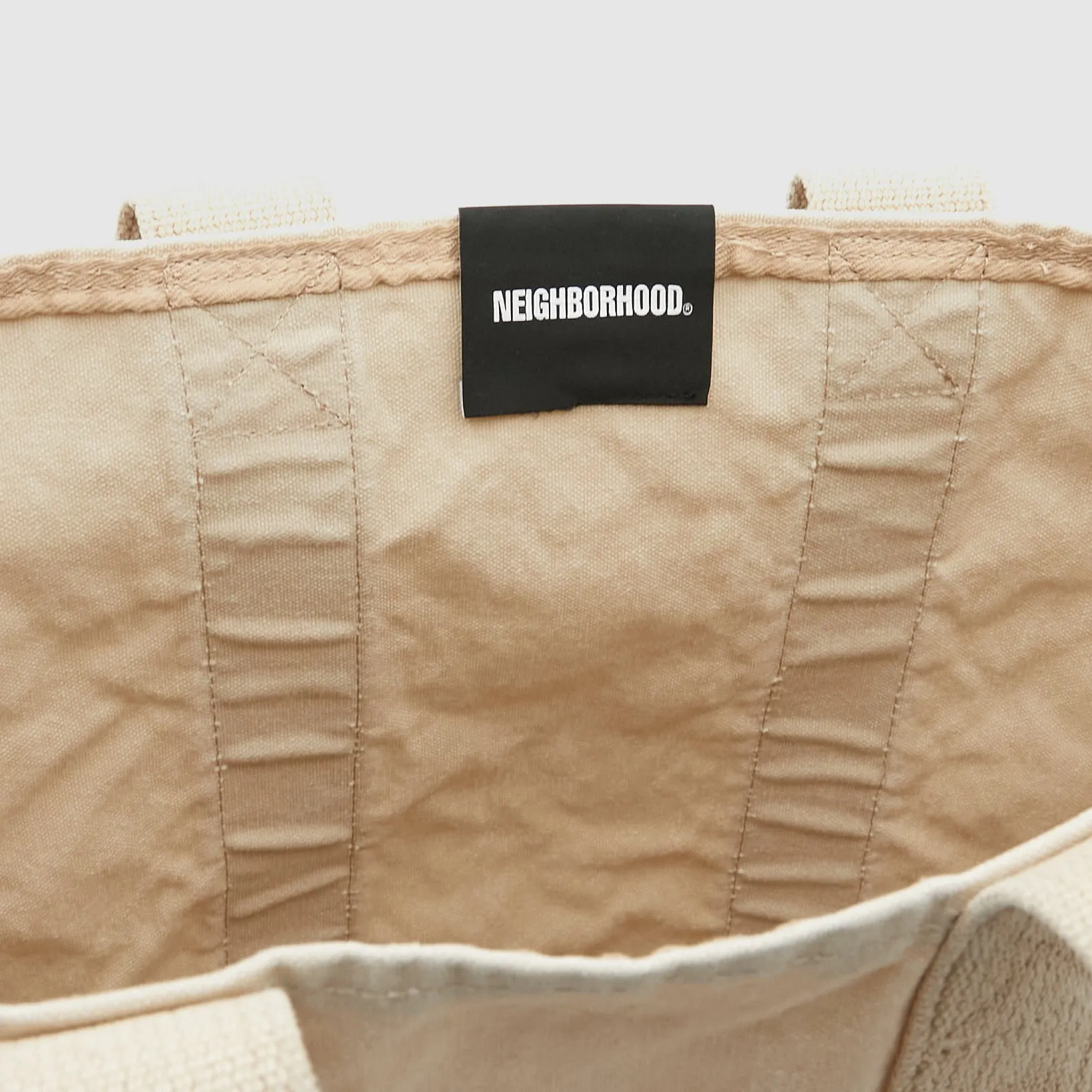 Neighborhood Woven Canvas Tote Bag sold by DeeCee style product image thumbnail 3