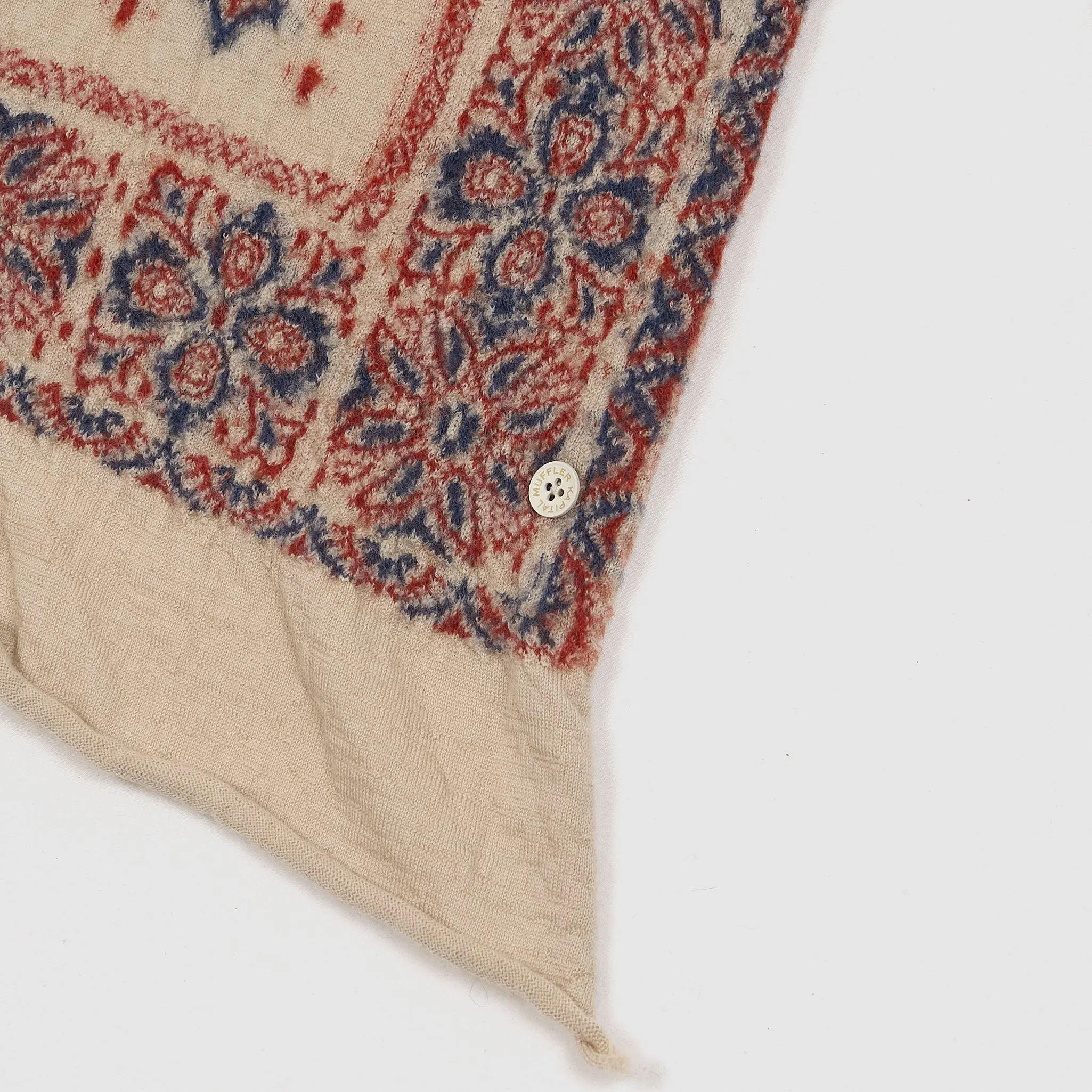 Kapital Wool Scarf Bandana Plaid sold by DeeCee style product image thumbnail 4