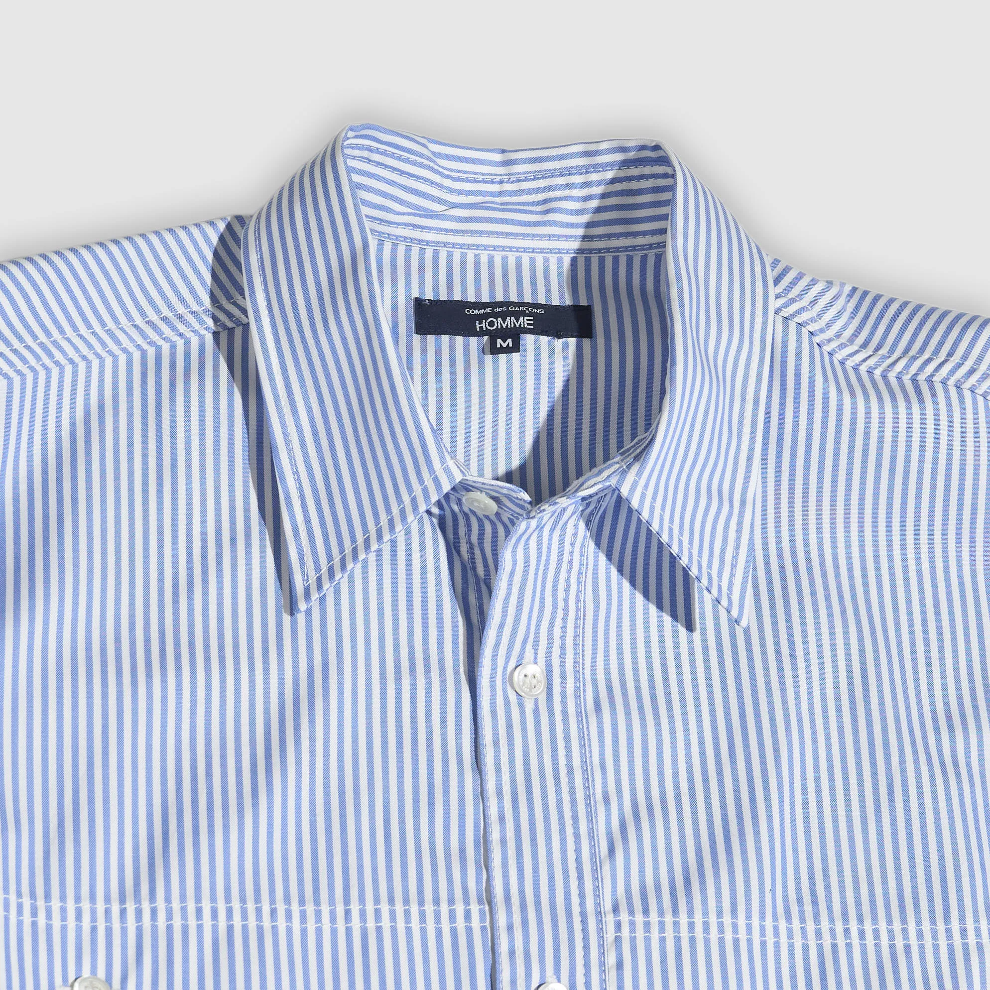 Comme des Garçons Homme Striped Overshirt sold by DeeCee style product image thumbnail 2