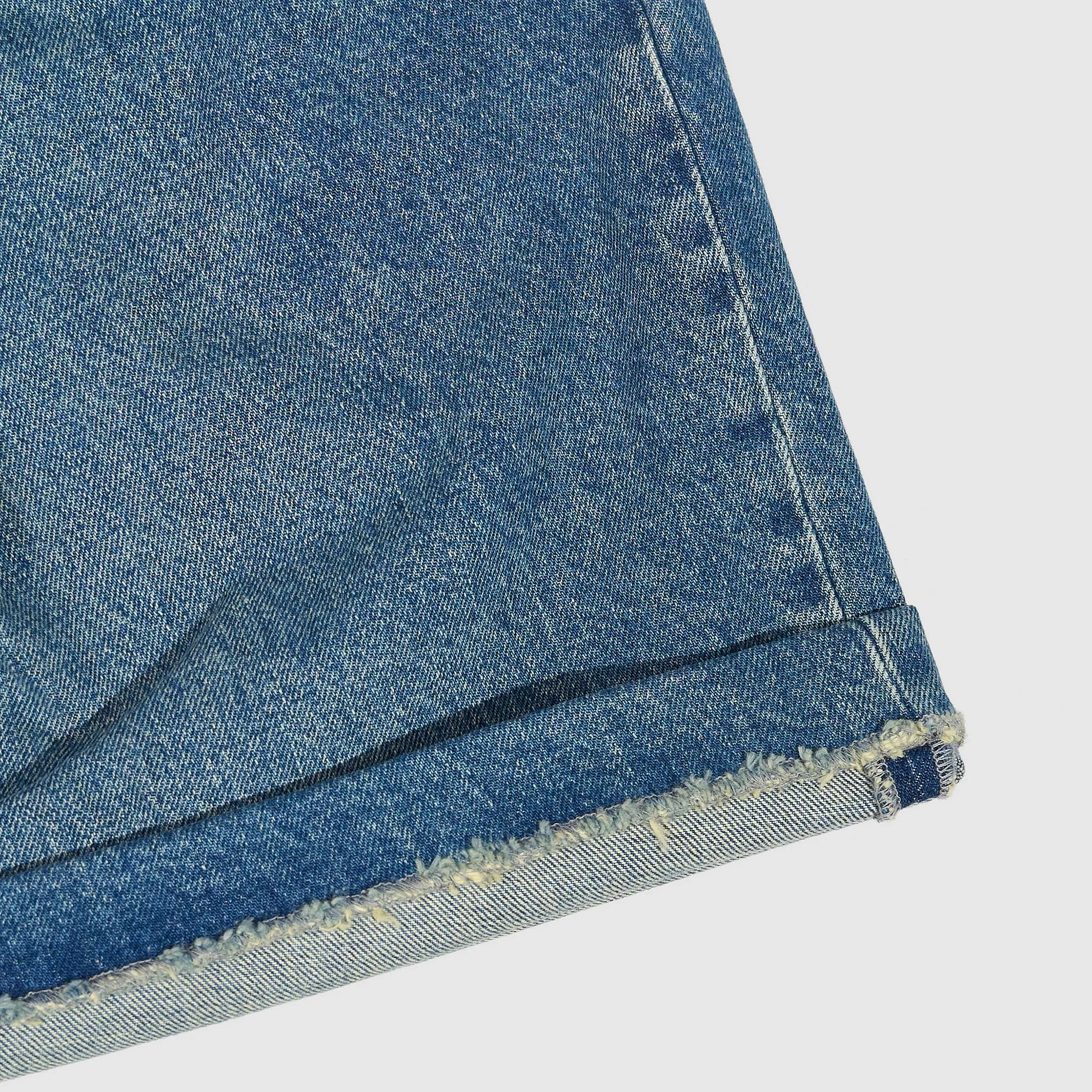 Tanaka Hakama Pleated Denim Jean Shorts sold by DeeCee style product image thumbnail 4