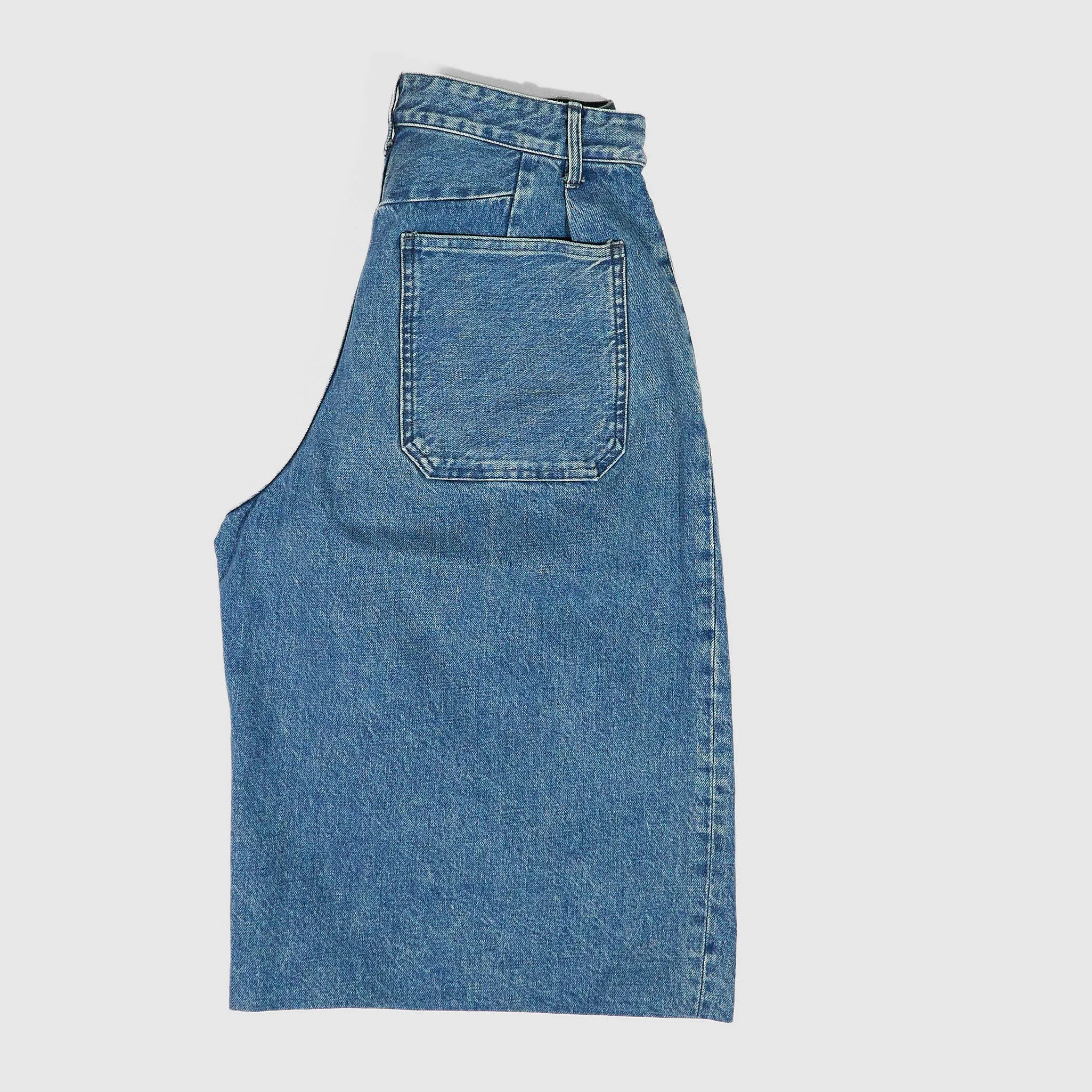 Tanaka Hakama Pleated Denim Jean Shorts sold by DeeCee style product image thumbnail 2
