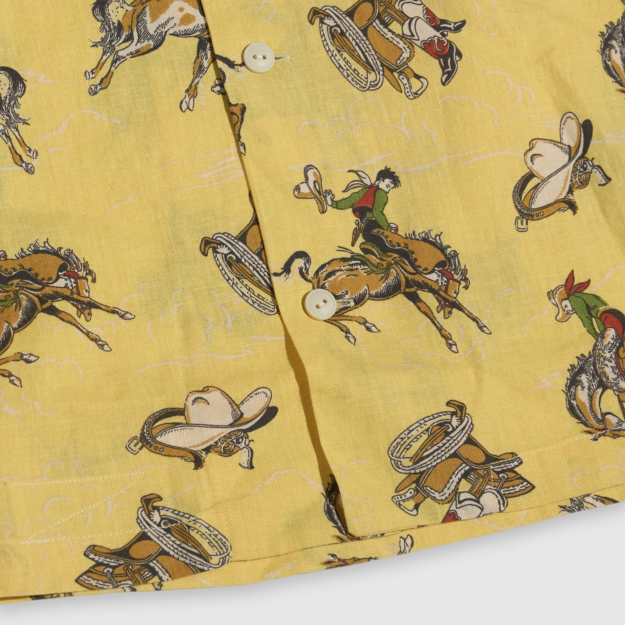 Double RL Rodeo Rider Camp Collar Hawaiian Shirt sold by DeeCee style product image thumbnail 5