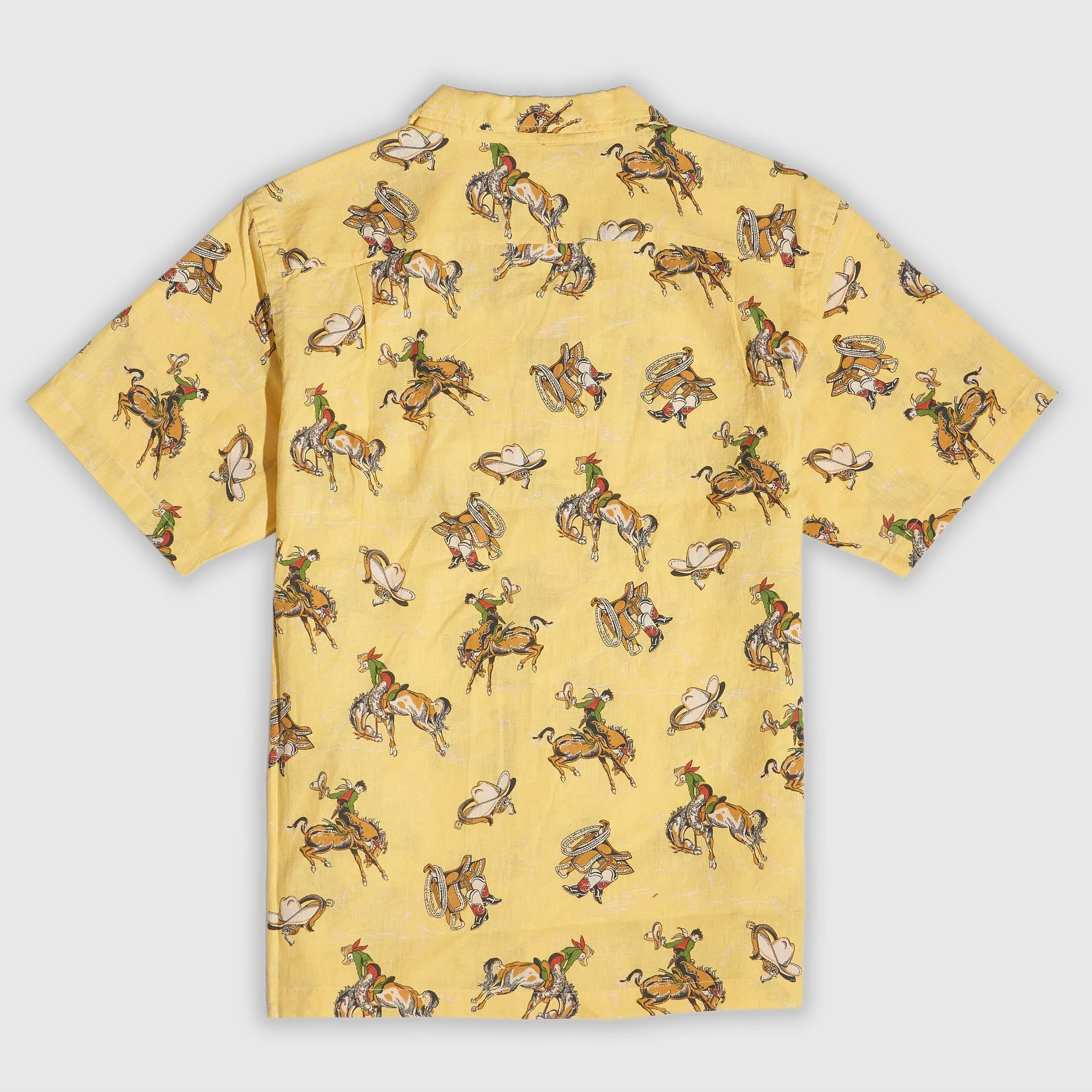 Double RL Rodeo Rider Camp Collar Hawaiian Shirt sold by DeeCee style product image thumbnail 2