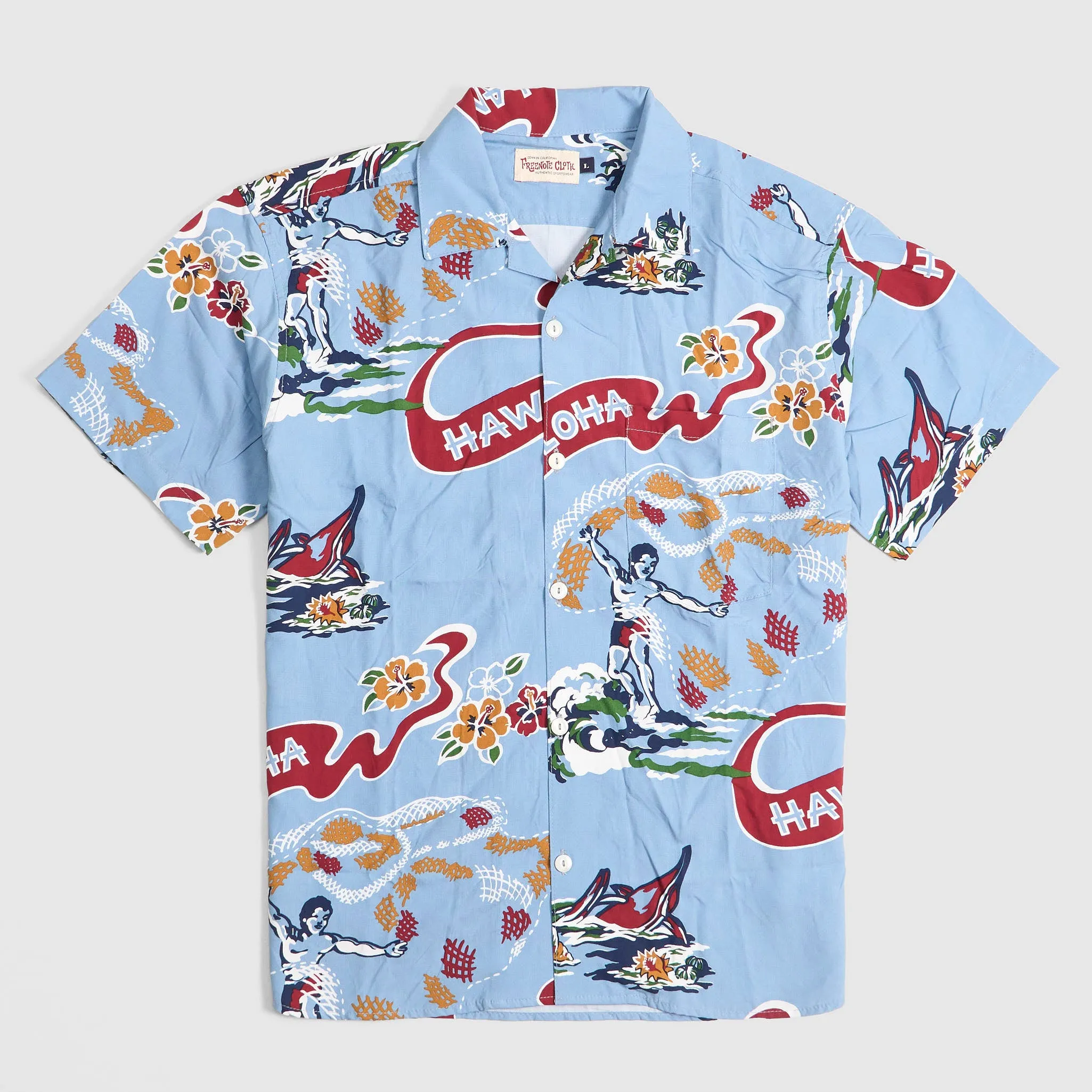 Freenote Cloth Aloha Hawaiin Shirt sold by DeeCee style