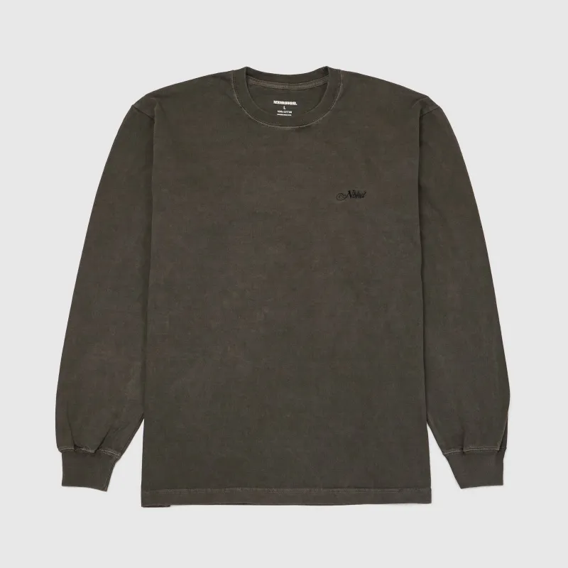 Neighborhood Front Stitch Long Sleeve Crew- Neck T-Shirt made by Neighborhood