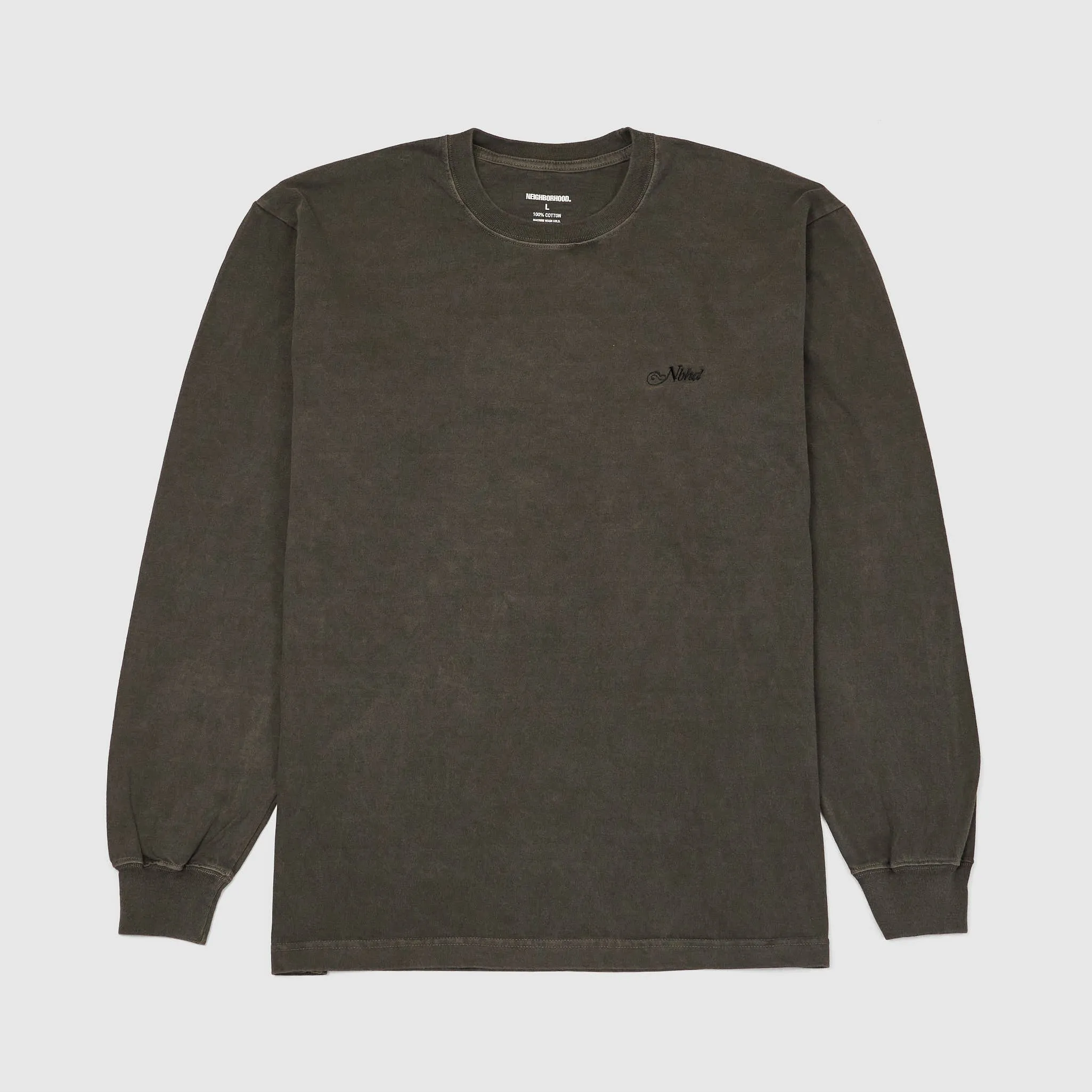 Neighborhood Long Sleeve Crew- Neck T-Shirt sold by DeeCee style