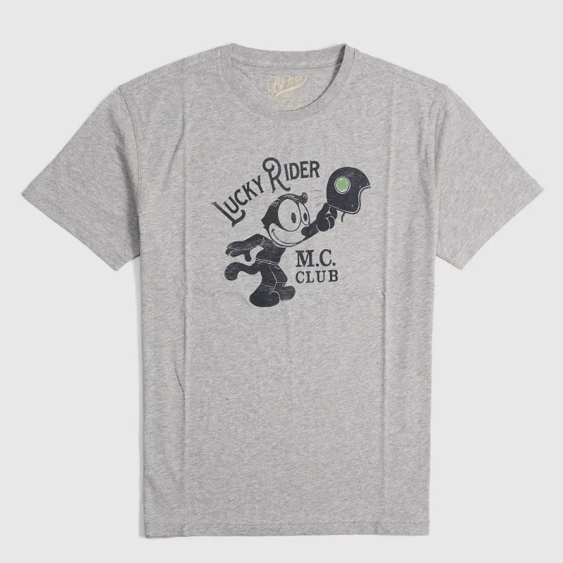 Bl'ker Tee Short Sleeve Crew Neck Lucky Rider T-Shirt made by DeeCee style