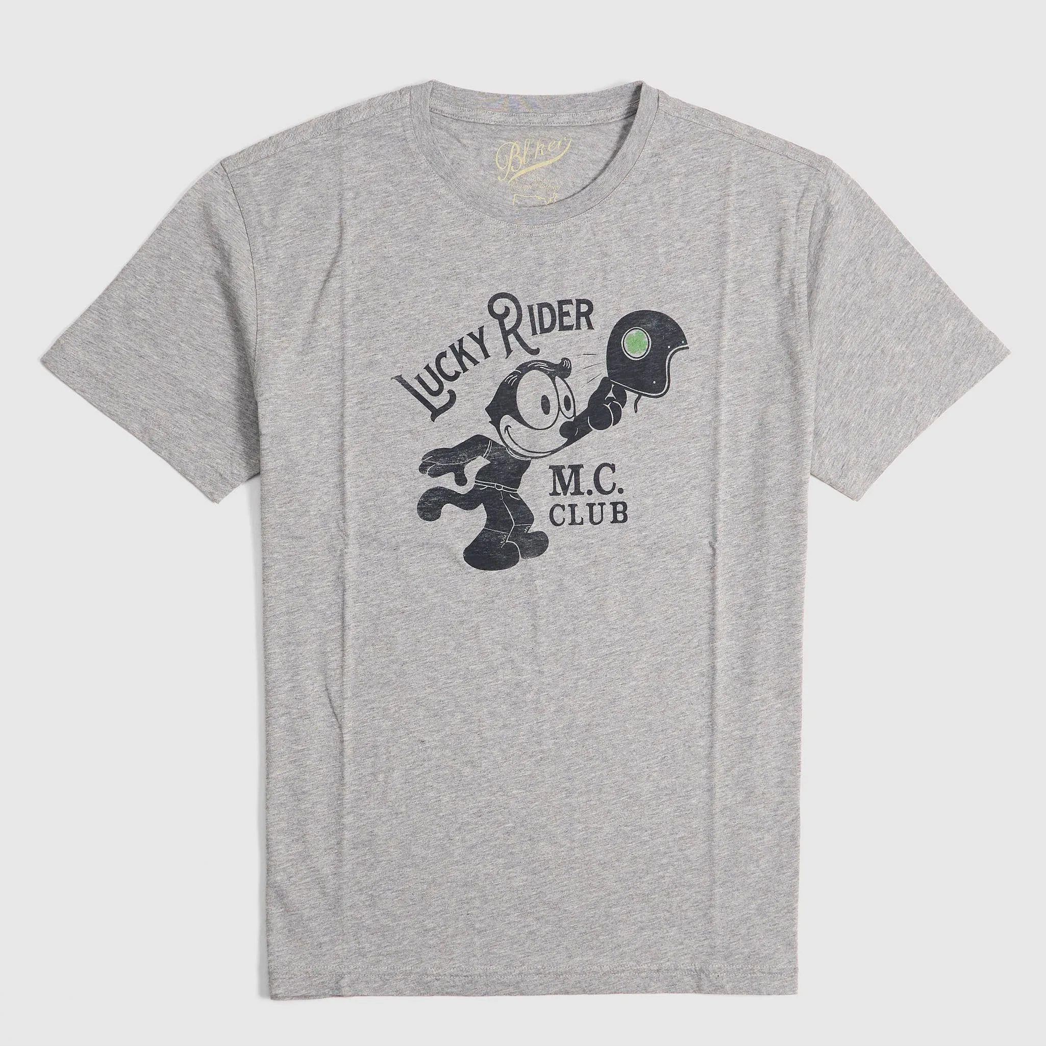 Bl'ker Tee Short Sleeve Crew Neck Lucky Rider T-Shirt sold by DeeCee style