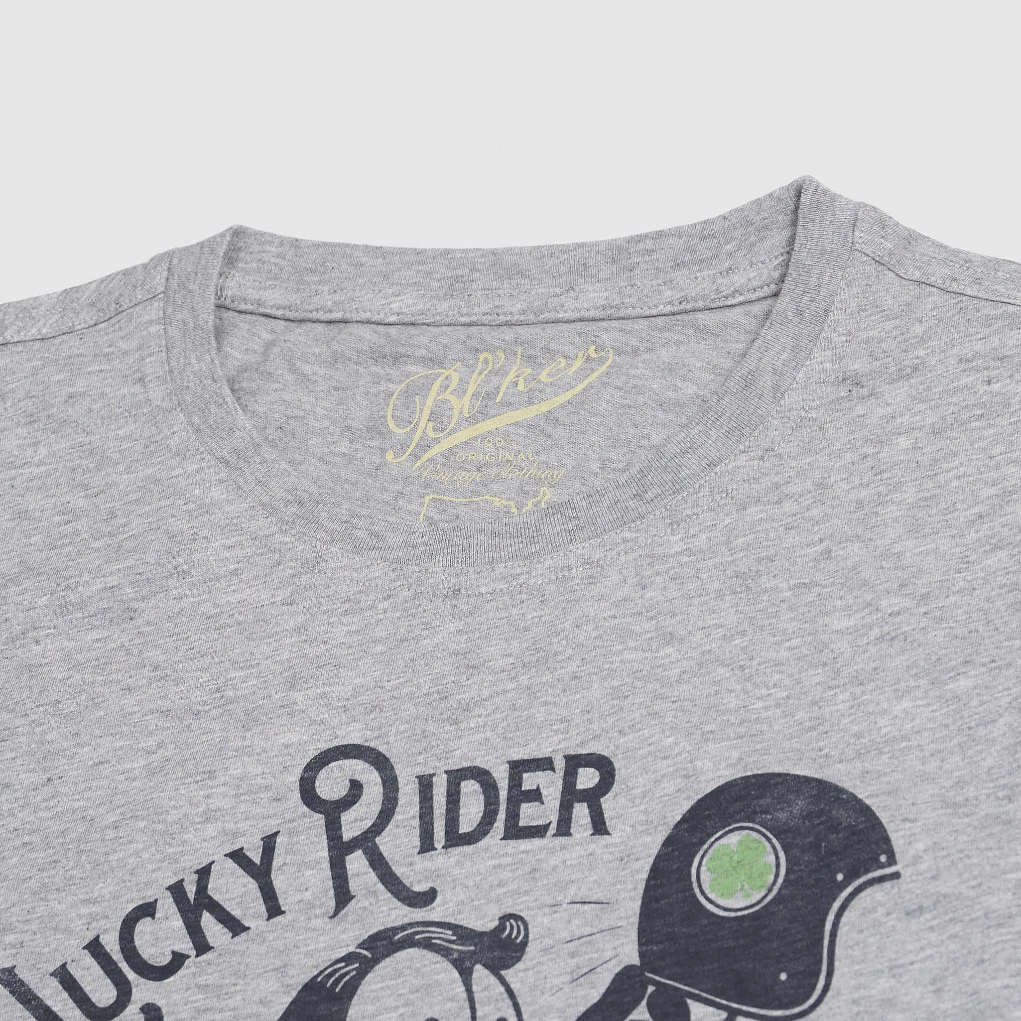 Bl'ker Tee Short Sleeve Crew Neck Lucky Rider T-Shirt sold by DeeCee style product image thumbnail 3