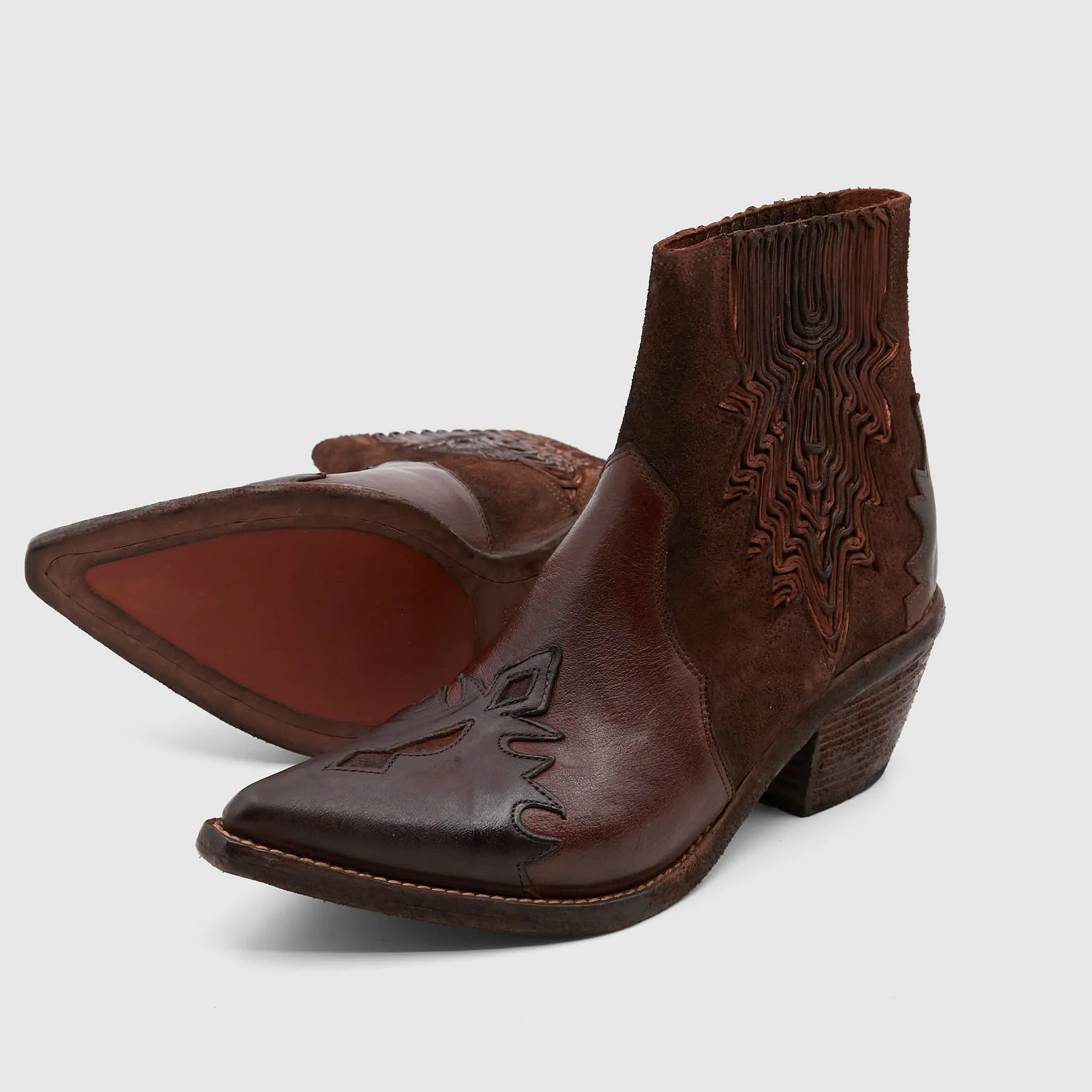 Fauzian Jeunesse Ladies Western Ankle Boot sold by DeeCee style product image thumbnail 2