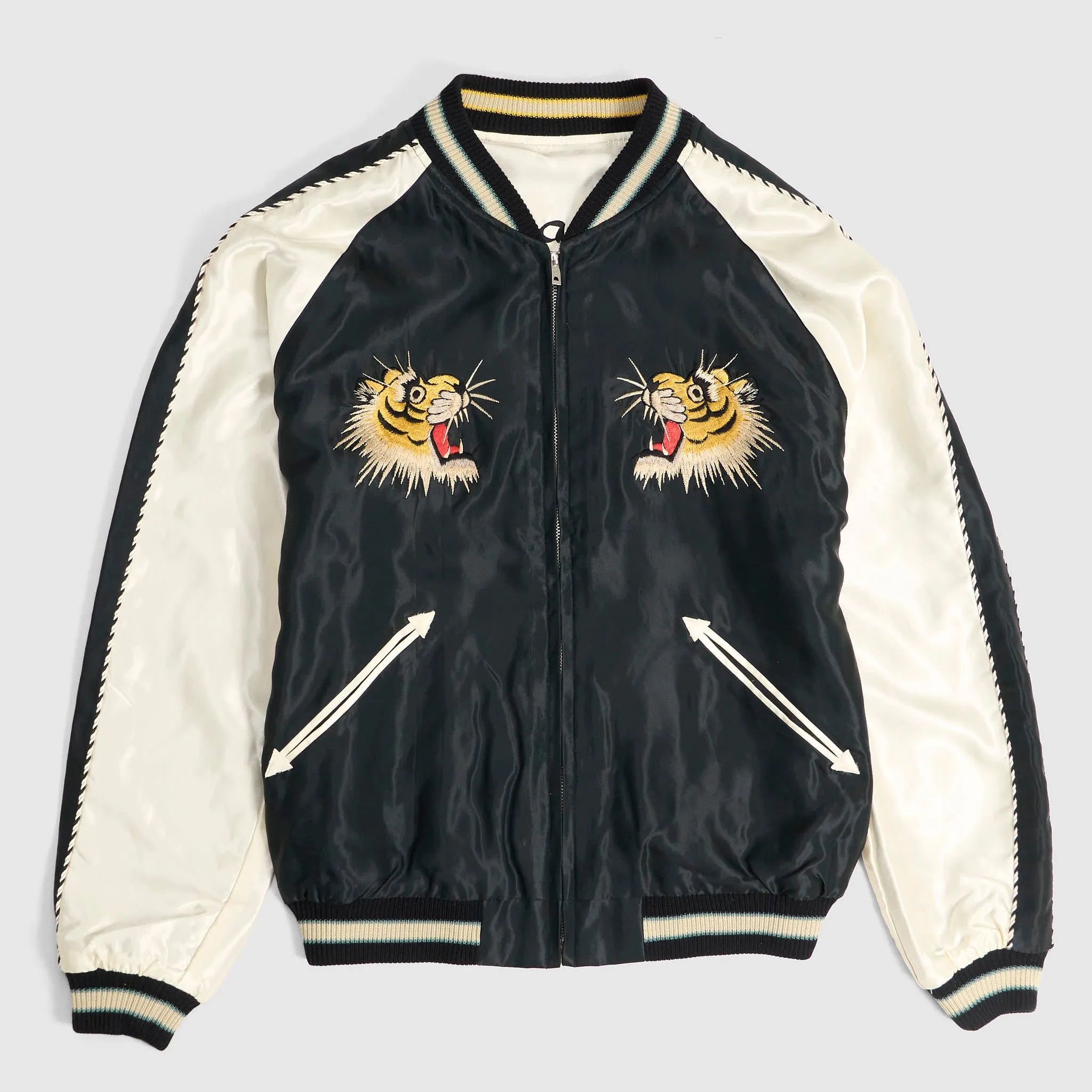 Tailor Toyo Tiger & Dragon Souvenir Jacket sold by DeeCee style