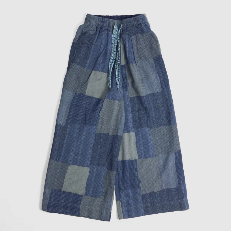 Kapital Cotton Linen Tugihagi Rude Baggy Pants made by Kapital
