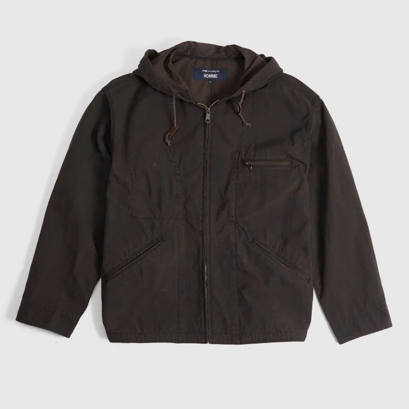 Comme Des Garçons Homme Hooded Canvas Anorak made by Comme des Garcons