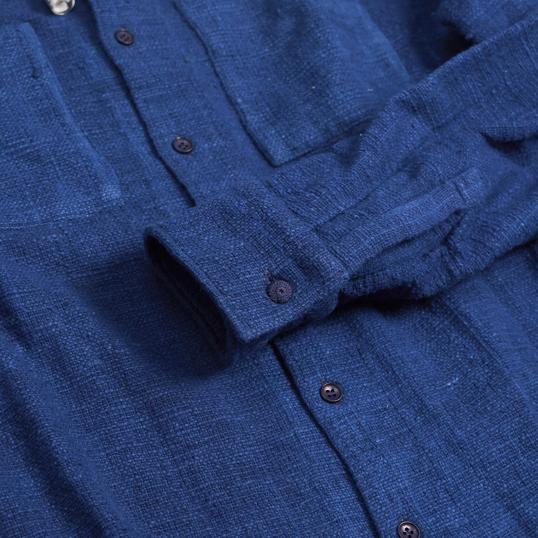 11.11 / eleven eleven Handwoven Heavyweight Heirloom Cotton Overshirt sold by DeeCee style product image thumbnail 5