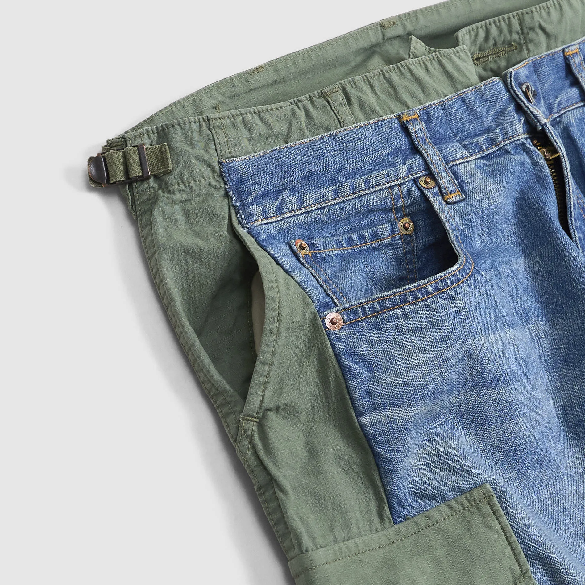 Junya Watanabe MAN x Levi's® Patchwork Cargo Jeans sold by DeeCee style product image thumbnail 5