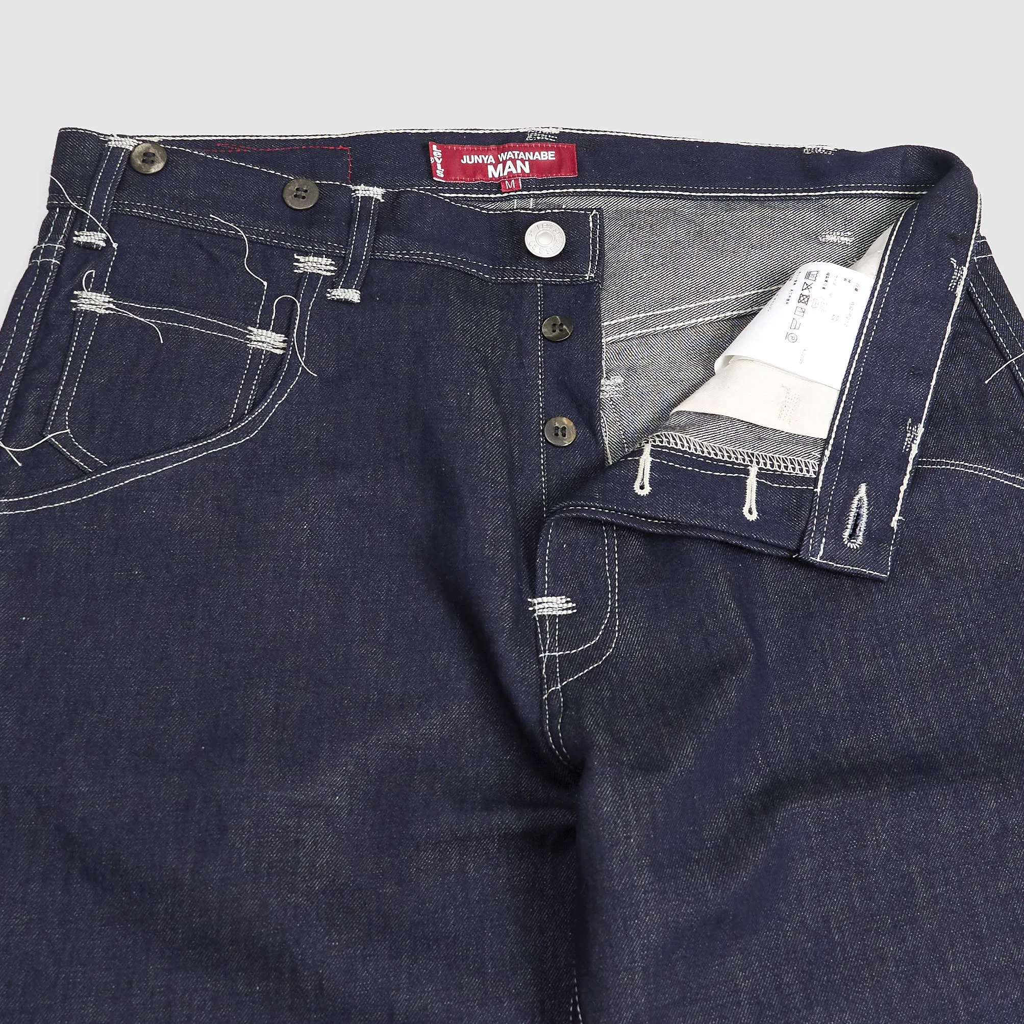 Junya Watanabe Man x Levi's® 1930s Vintage Stitch Denim Jeans sold by DeeCee style product image thumbnail 4