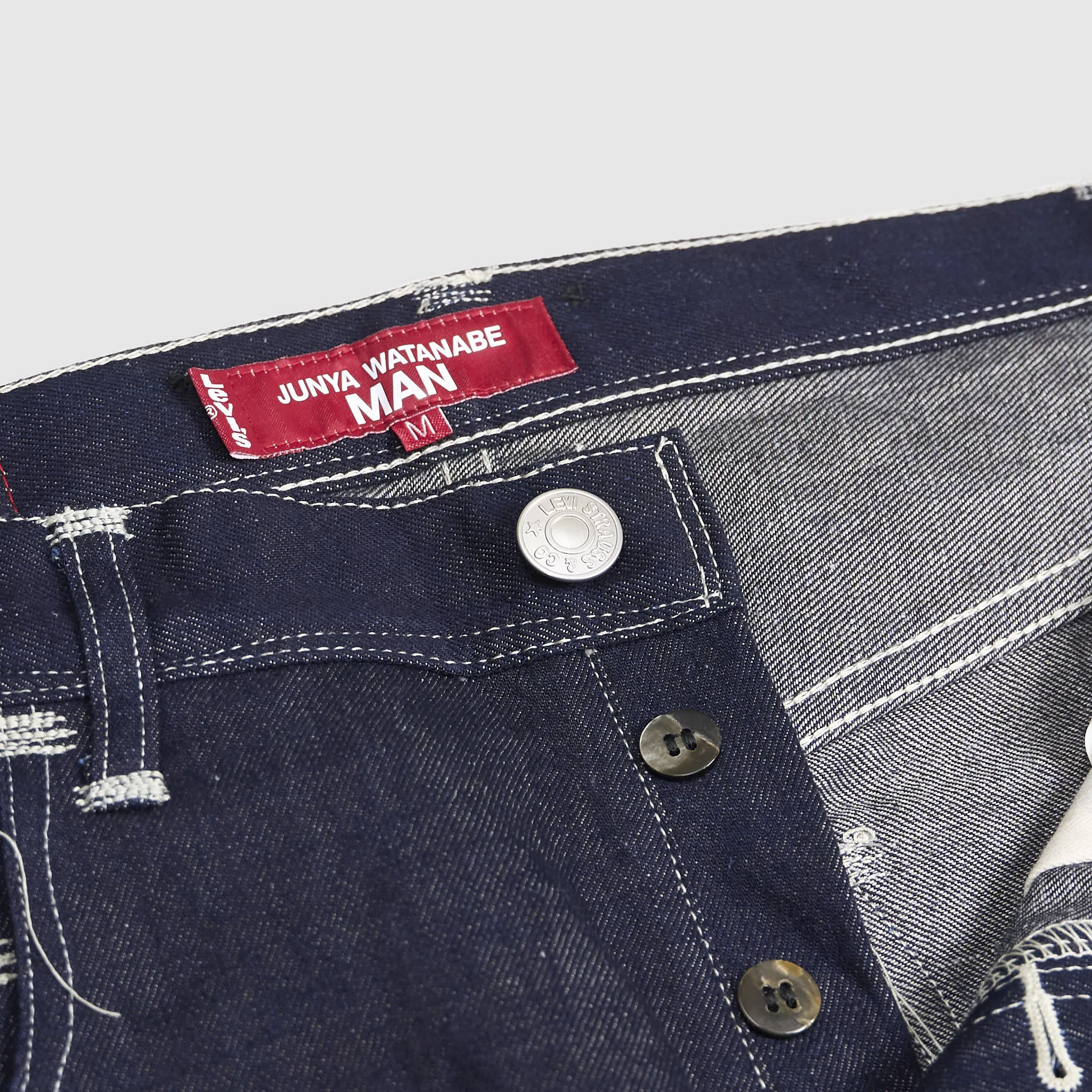 Junya Watanabe Man x Levi's® 1930s Vintage Stitch Denim Jeans sold by DeeCee style product image thumbnail 5