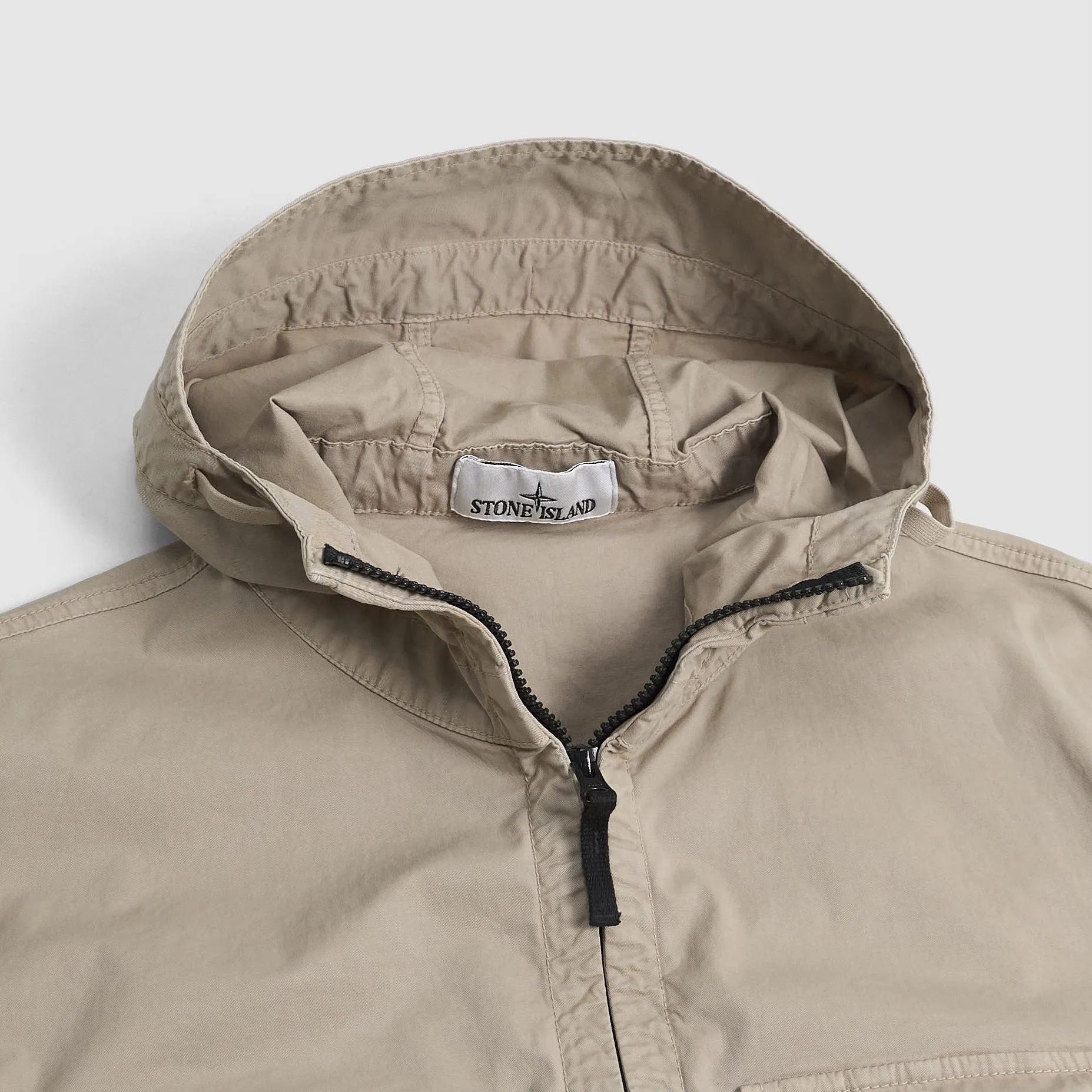 Stone Island Stretch Cotton Twill Hooded Jacket sold by DeeCee style product image thumbnail 3
