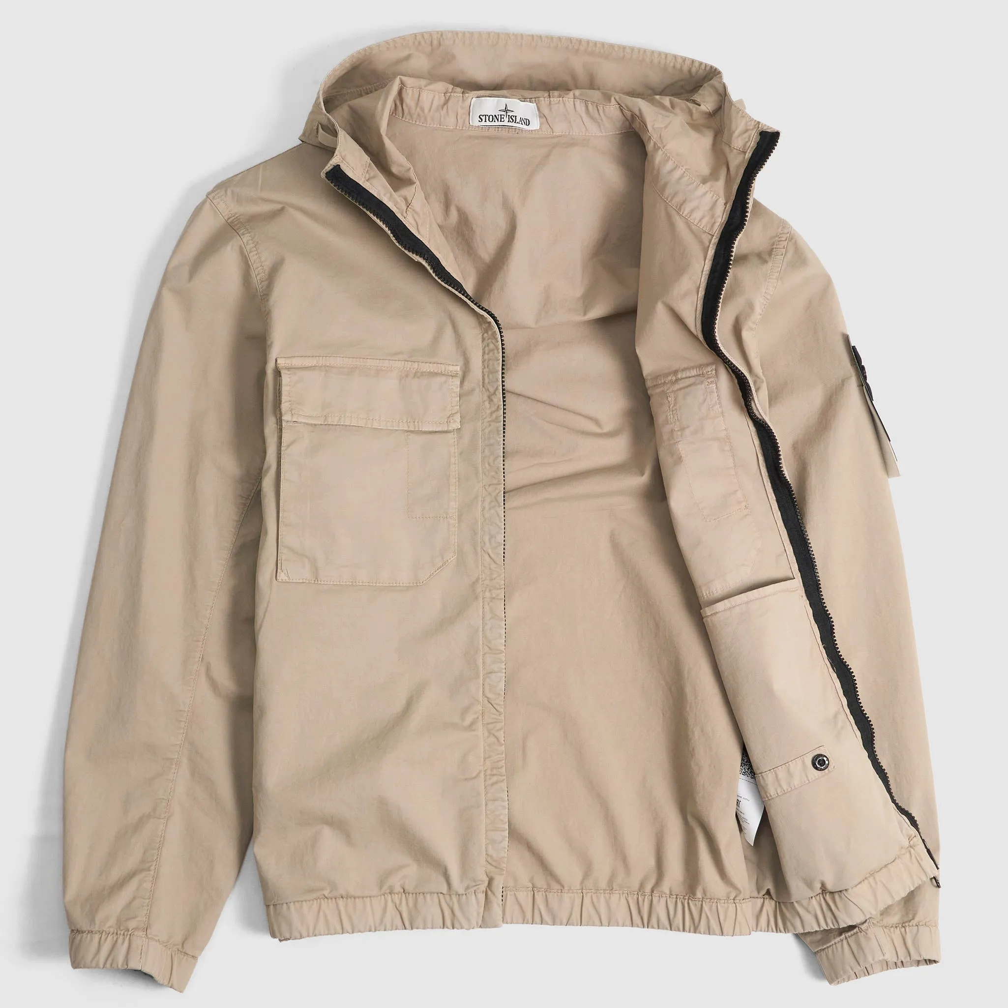 Stone Island Stretch Cotton Twill Hooded Jacket sold by DeeCee style product image thumbnail 2