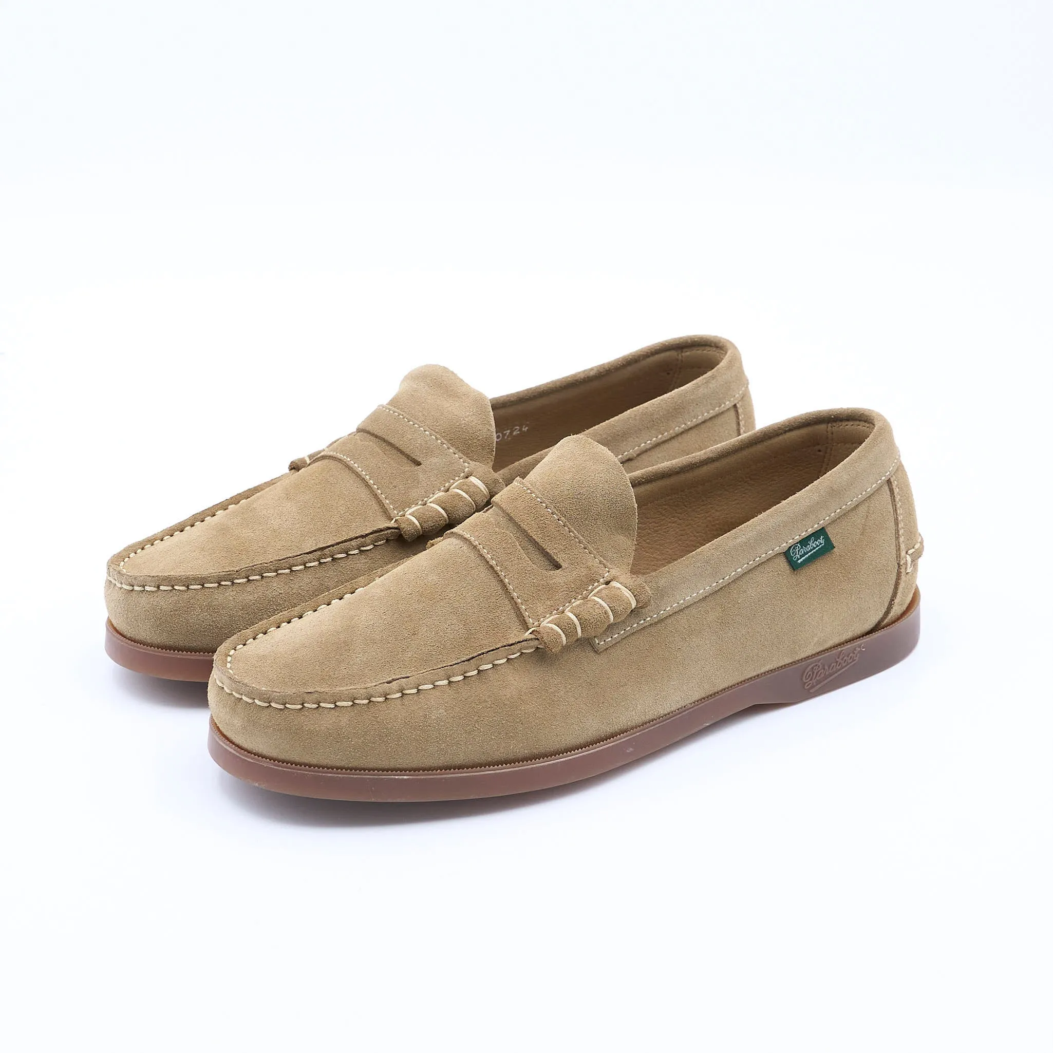 Paraboot Coraux Suede Moc Toe Loafer sold by DeeCee style