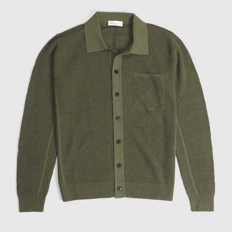 Roberto Collina Polo Shirt Overshirt Cardigan made by Roberto Collina