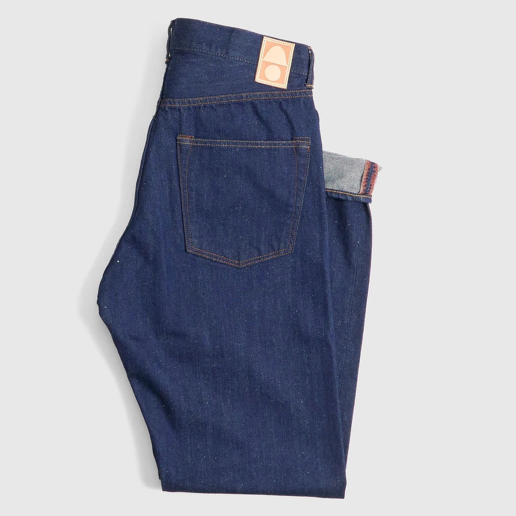 Cottle C.T.L. Cotton-Linen Bengara Straight Denim Jeans sold by DeeCee style product image thumbnail 3