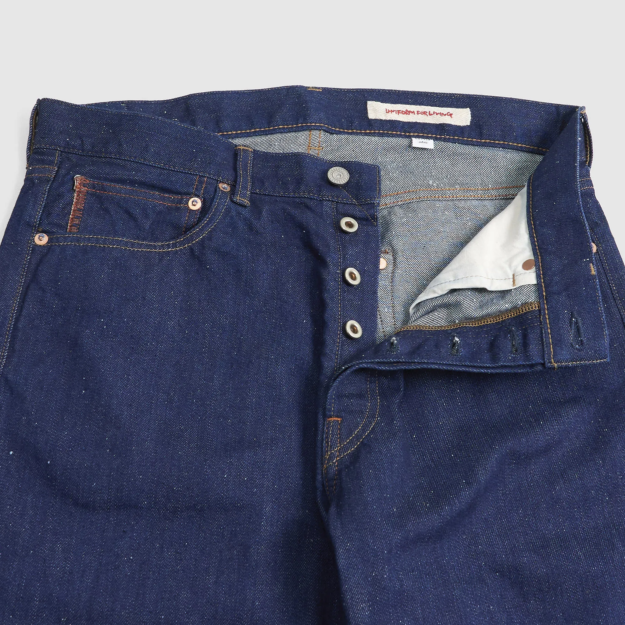 Cottle C.T.L. Cotton-Linen Bengara Straight Denim Jeans sold by DeeCee style product image thumbnail 4