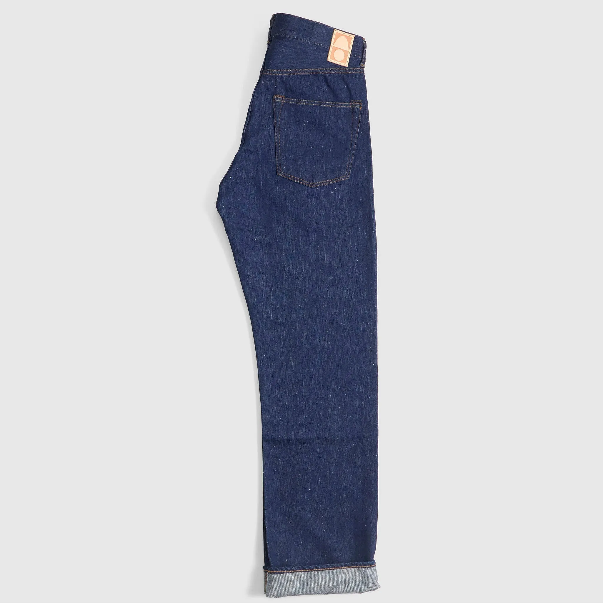 Cottle C.T.L. Cotton-Linen Bengara Straight Denim Jeans sold by DeeCee style product image thumbnail 2
