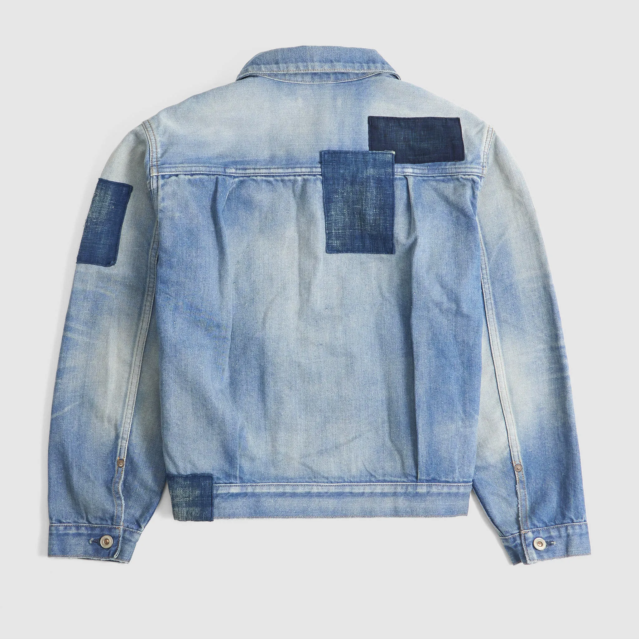 Cottle Craftman Patchwork Type 2 Lined Denim Jacket sold by DeeCee style product image thumbnail 3