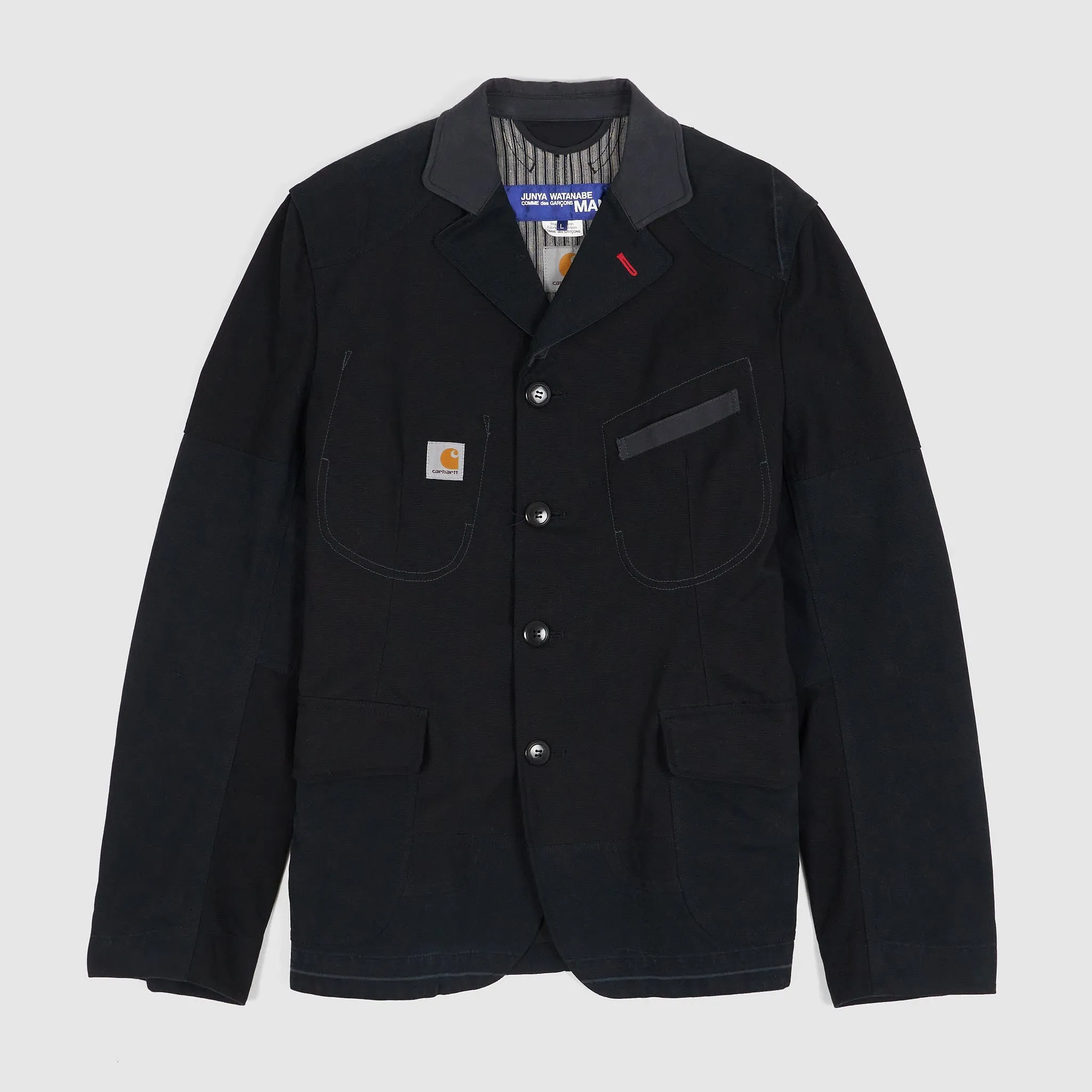 Junya Watanabe Man x Carhartt 3-Pocket Korp Jacket sold by DeeCee style