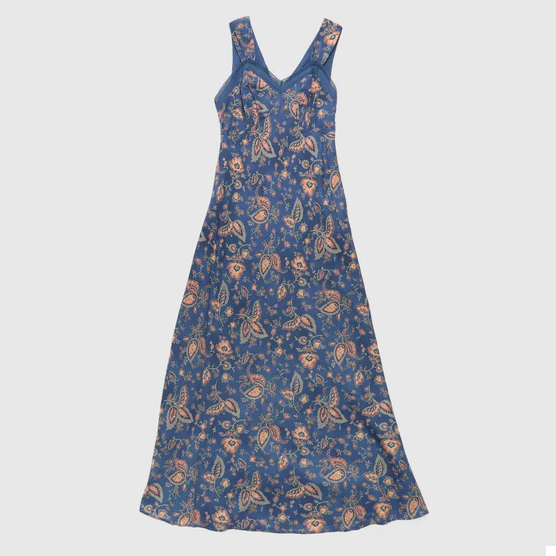 Double RL Ladies Flora Sleeveless Bias Cut Day Dress made by Double RL