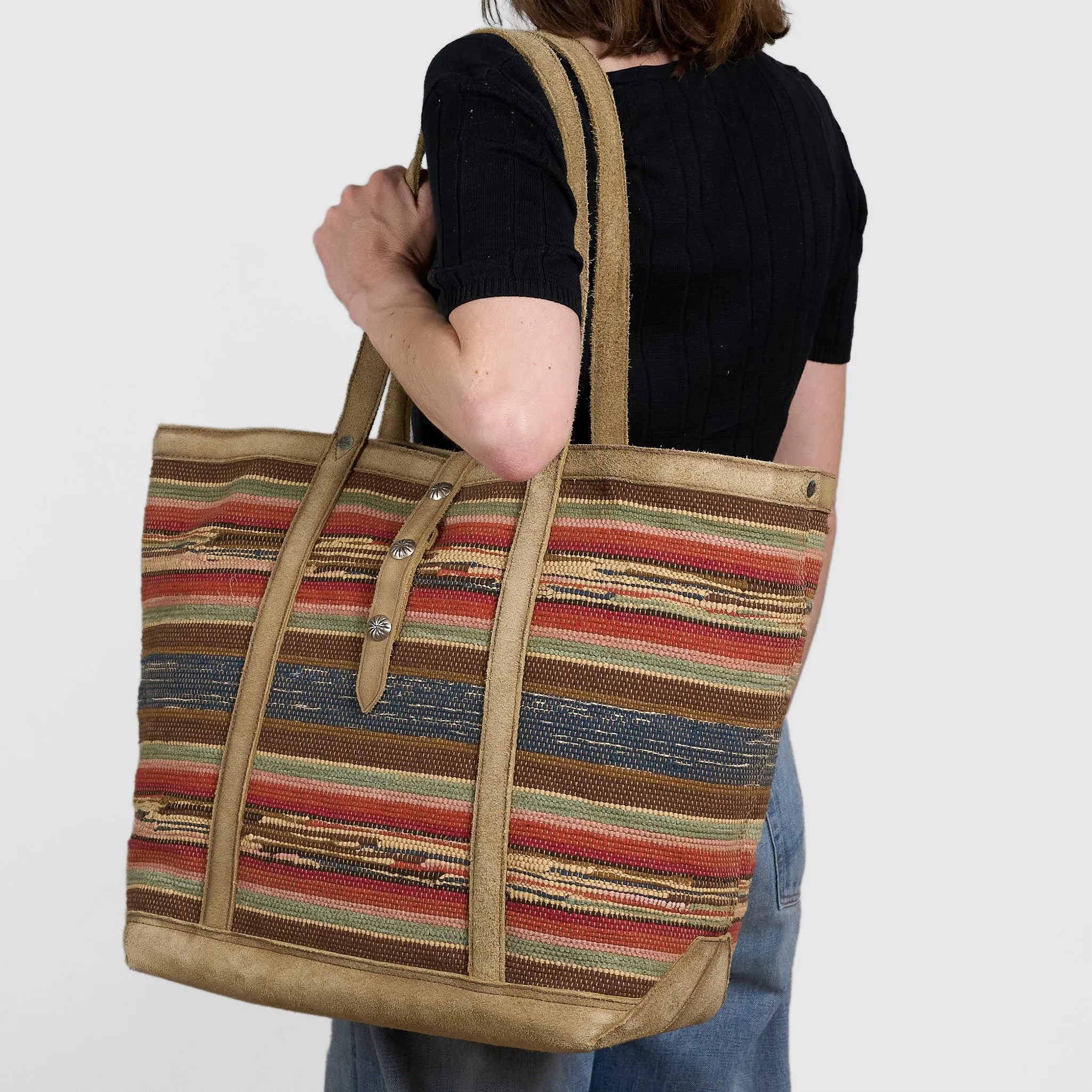 Double RL Southwestern Style Tote Bag sold by DeeCee style product image thumbnail 2