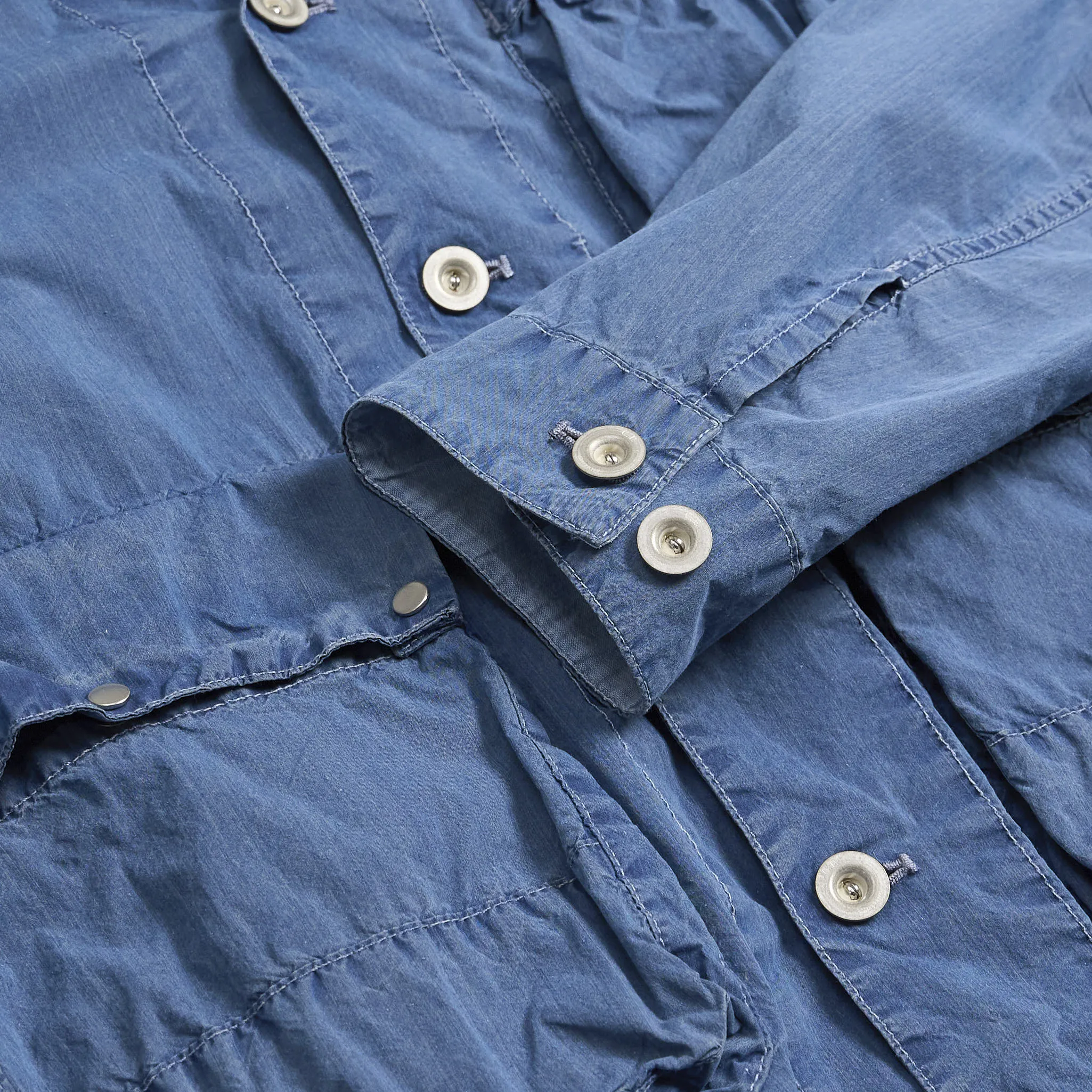 C.P. Company Outerwear Chambray Hooded Jacket sold by DeeCee style product image thumbnail 5