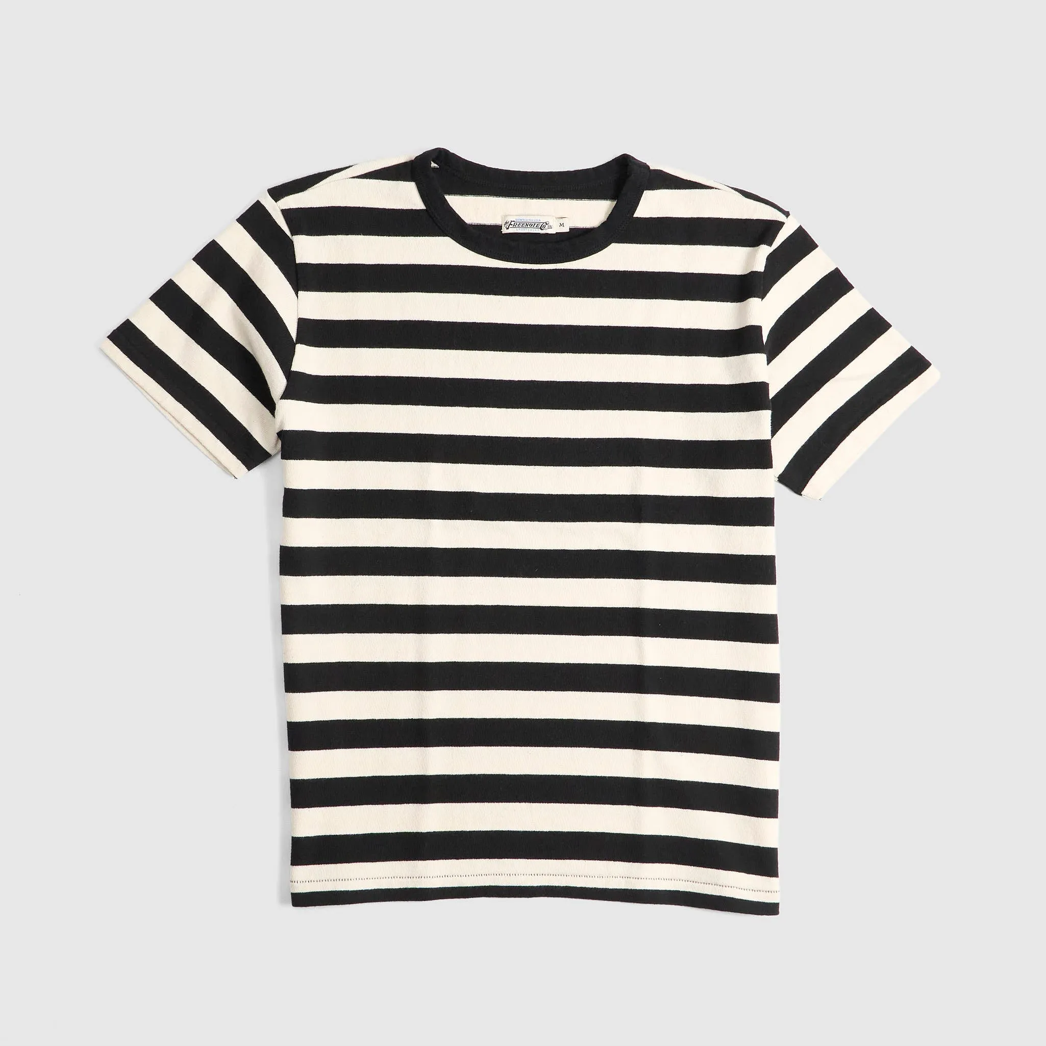 Freenote Cloth Striped Crew Neck Biker T-Shirt sold by DeeCee style product image thumbnail 5
