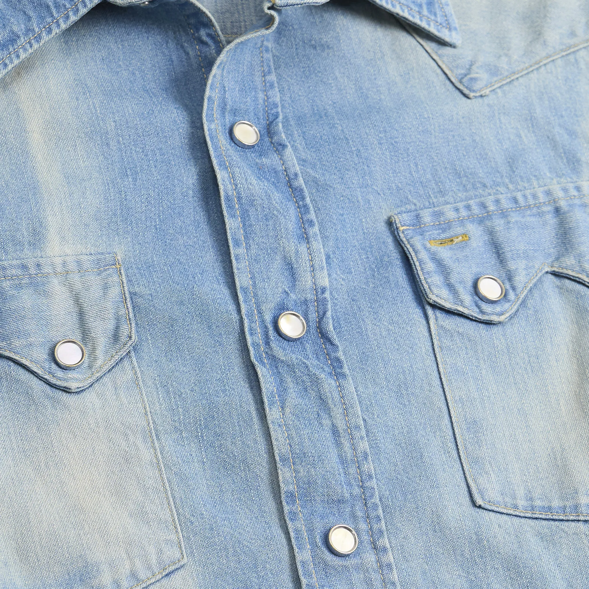 Sugar Cane Timeworn Inspired Denim Shirt sold by DeeCee style product image thumbnail 3