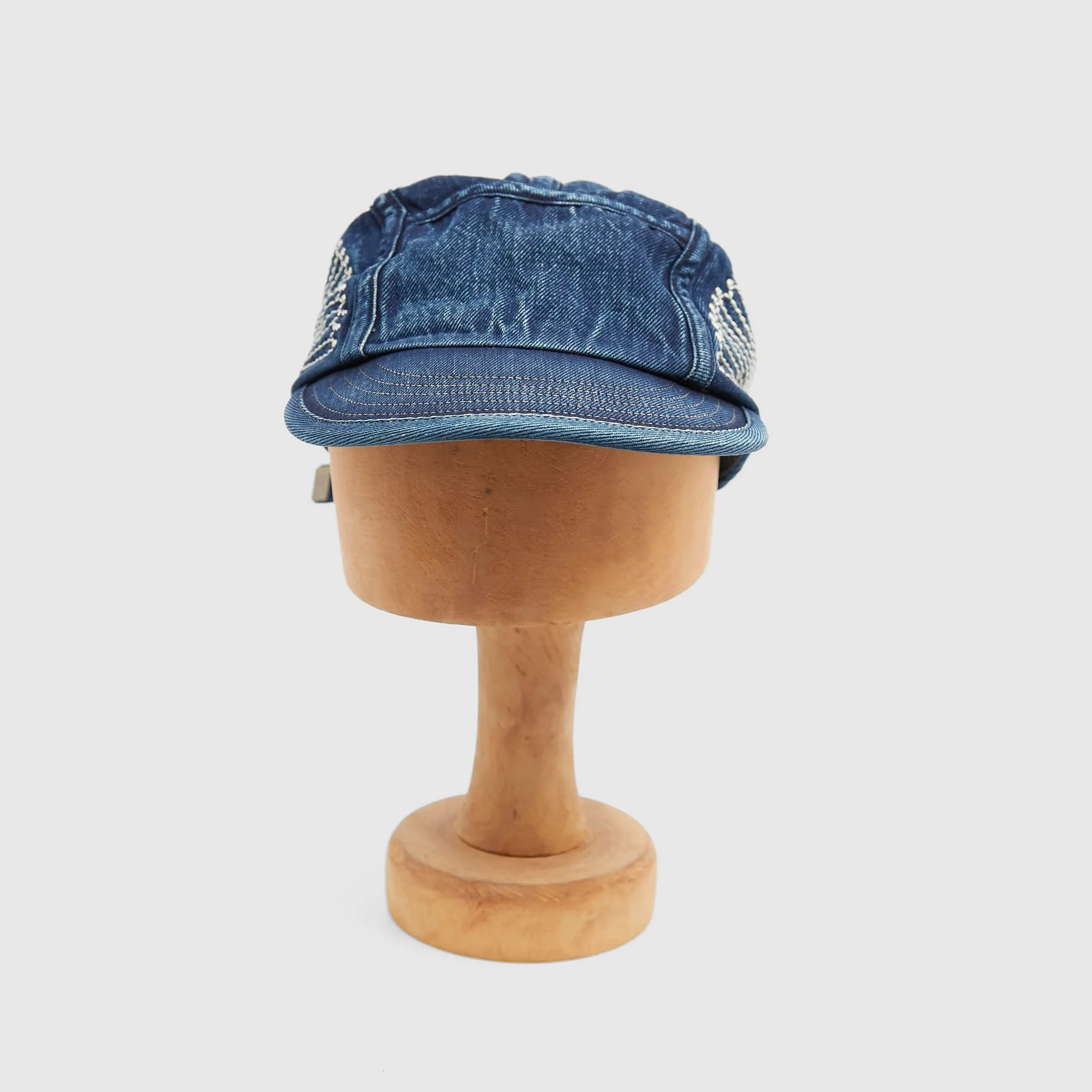 Kapital 10oz Indigo Denim Furoshiki Cap sold by DeeCee style product image thumbnail 2