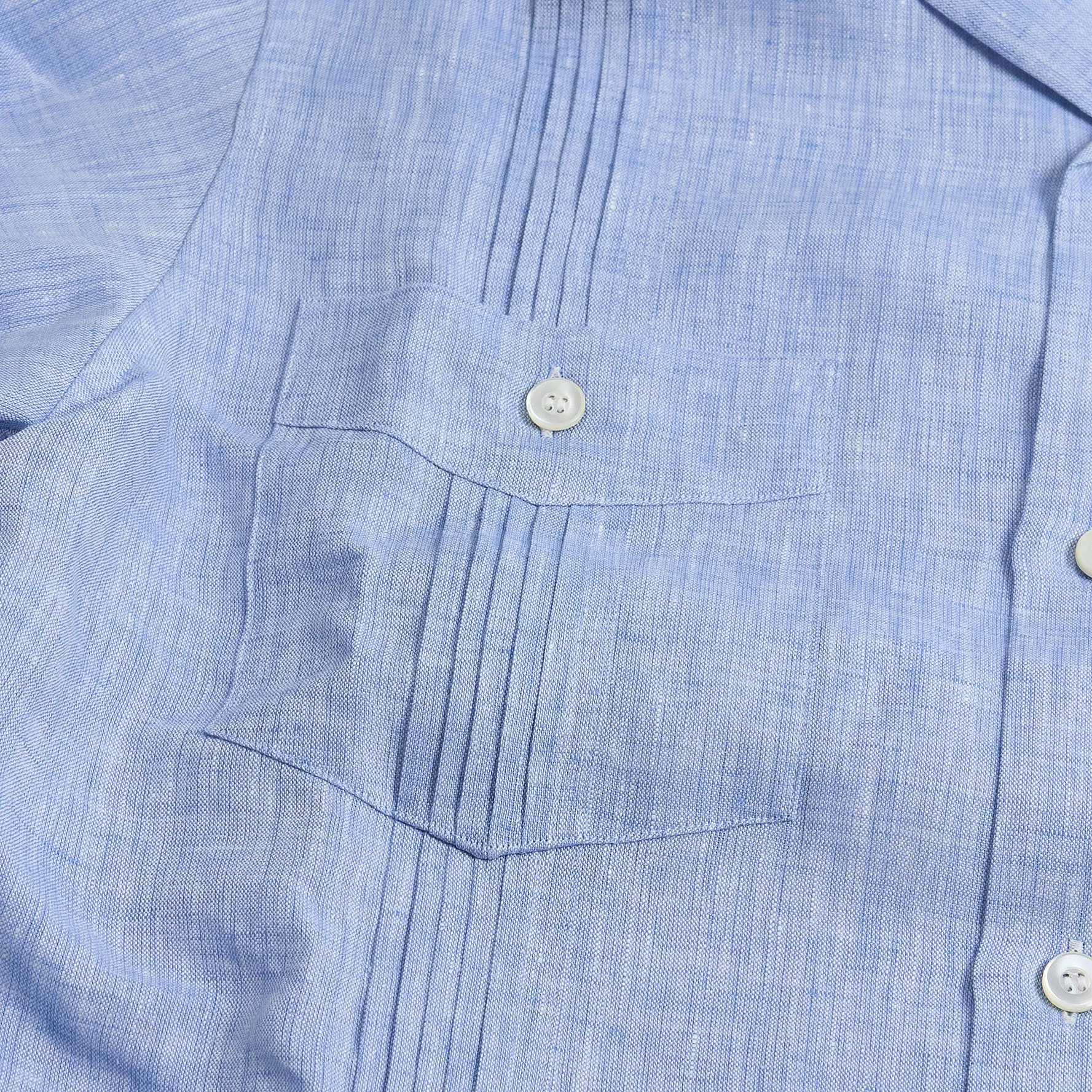 Old Crow Speed Shop by Glad Hand & Co. Guayabera Long Sleeve Linen Overshirt sold by DeeCee style product image thumbnail 5