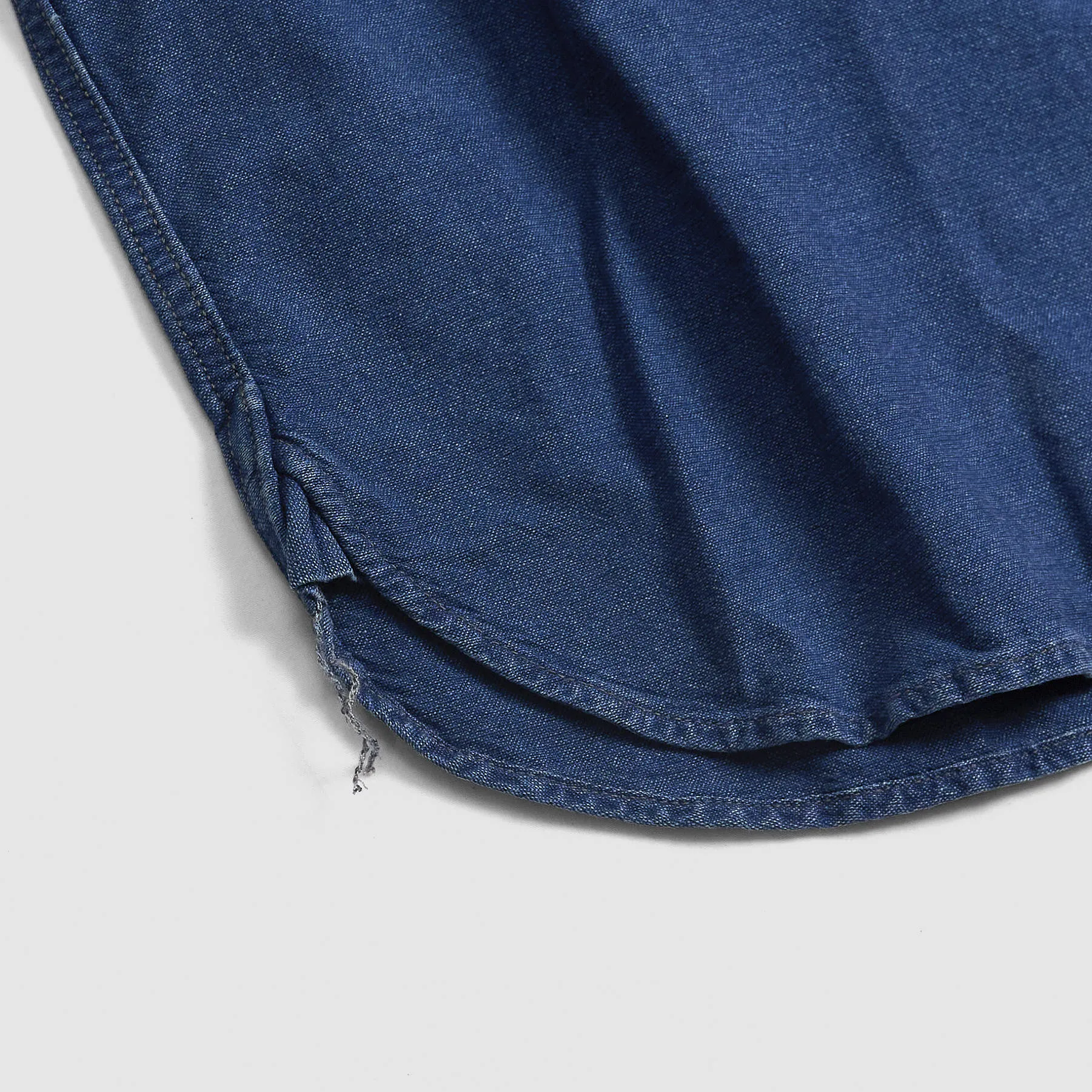 Double RL Indigo Oxford Button Down Shirt sold by DeeCee style product image thumbnail 4