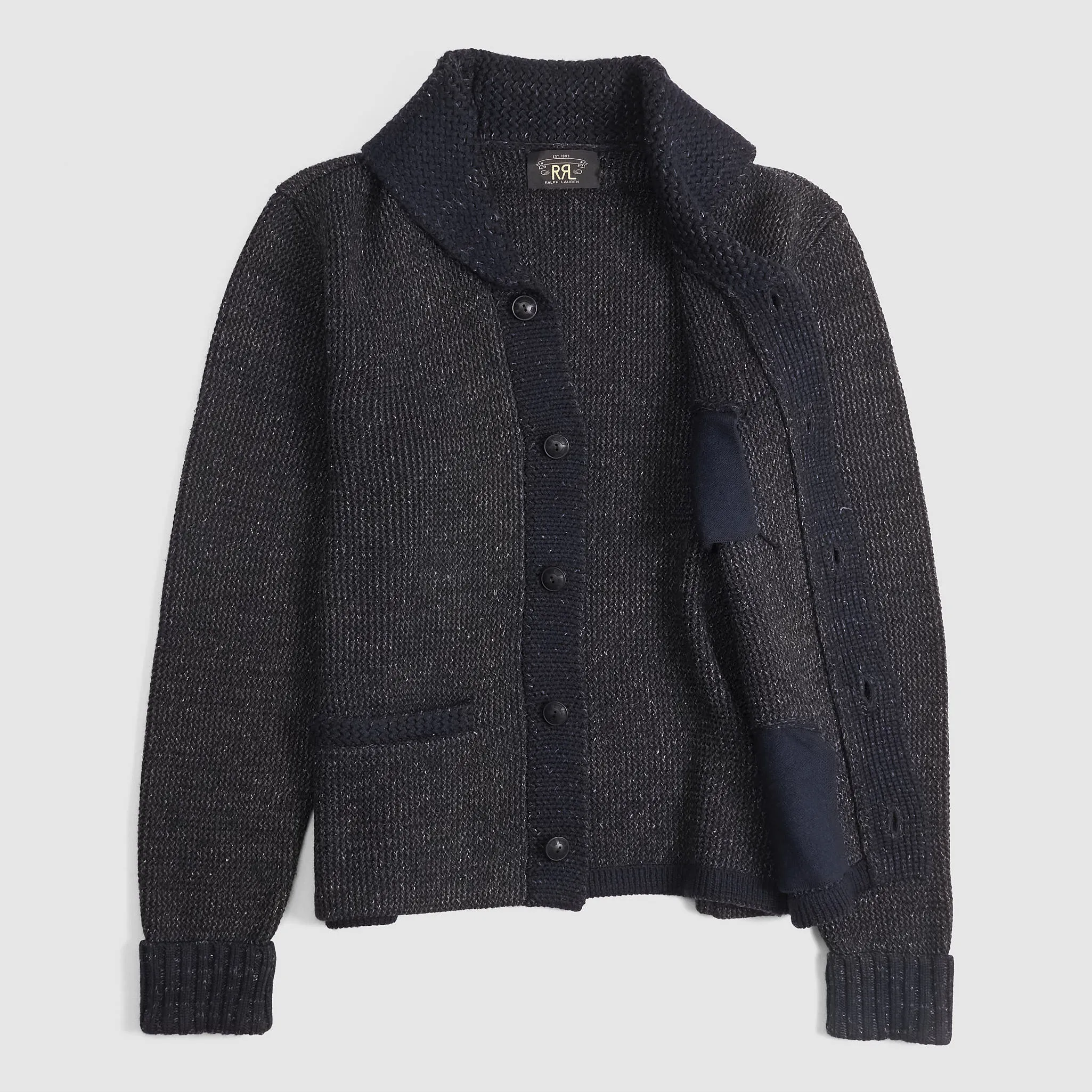 Double RL Shawl Collar Cardigan sold by DeeCee style product image thumbnail 2