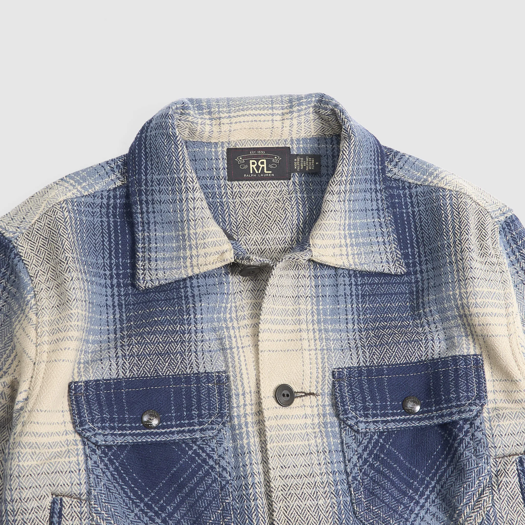Double RL Corduroy Western Overshirt sold by DeeCee style product image thumbnail 3