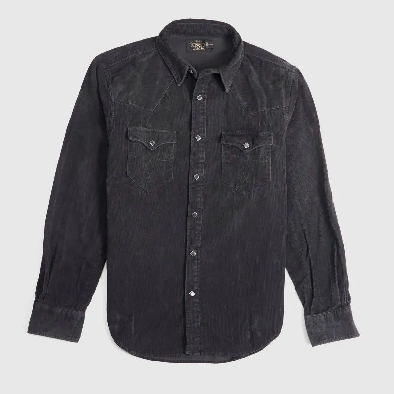Double RL Corduroy Western Overshirt made by Double RL